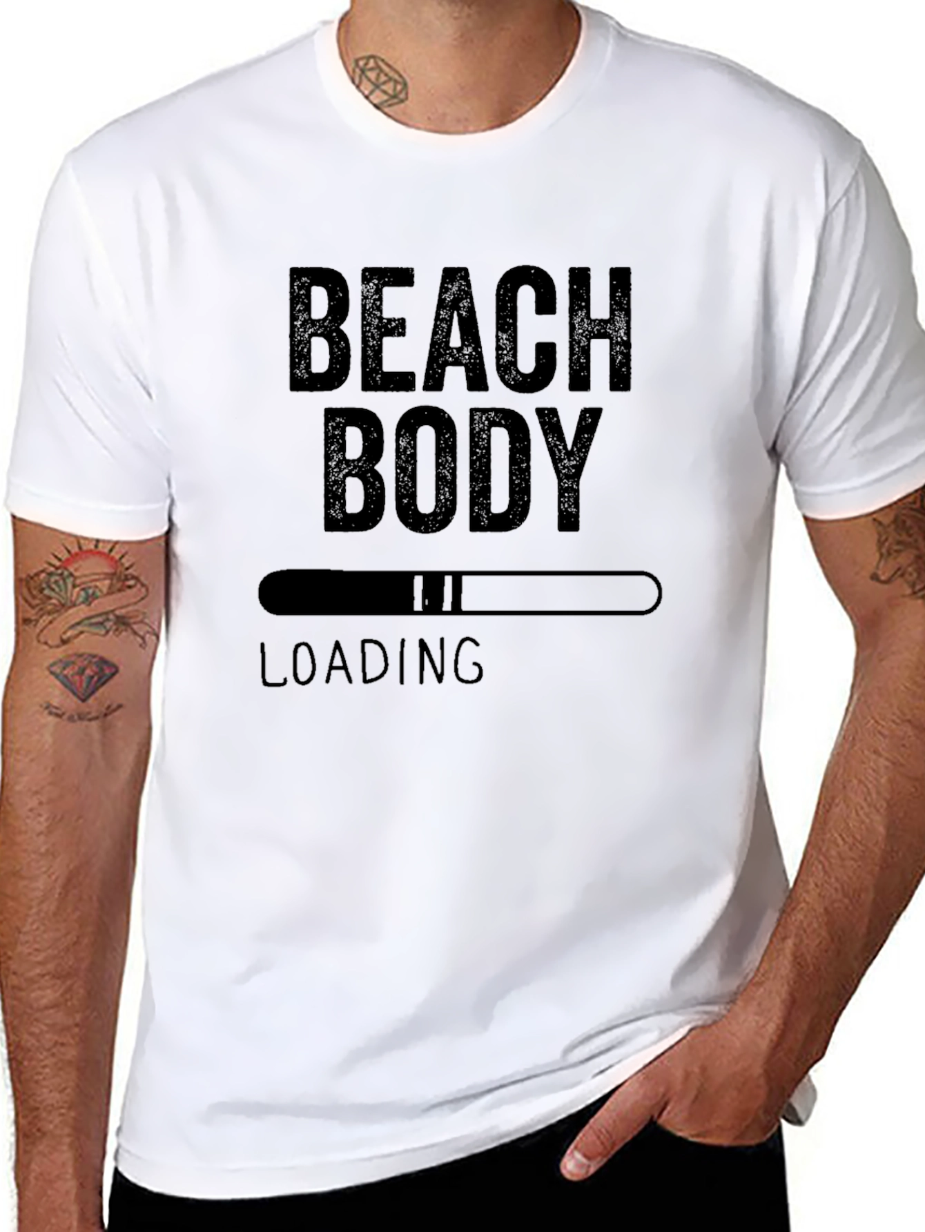 Beach Body Loading T-Shirt - Mens Graphic Tee