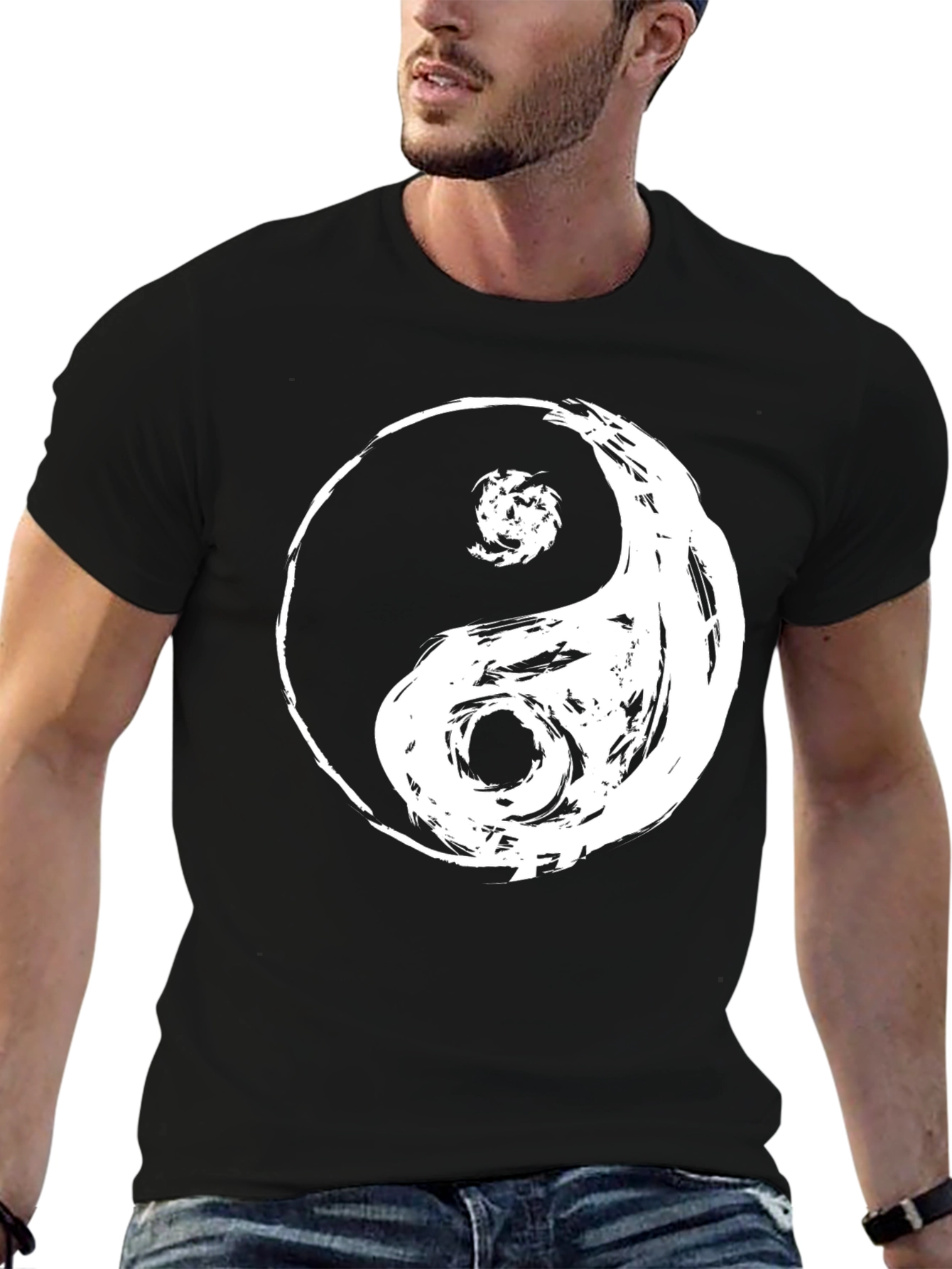 Yin Yang Graphic Tee - Balance & Style