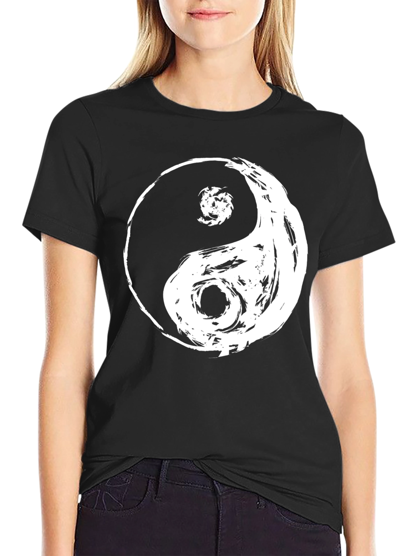 Yin Yang Graphic Tee - Balance & Style