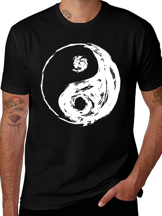 Yin Yang Graphic Tee - Balance & Style
