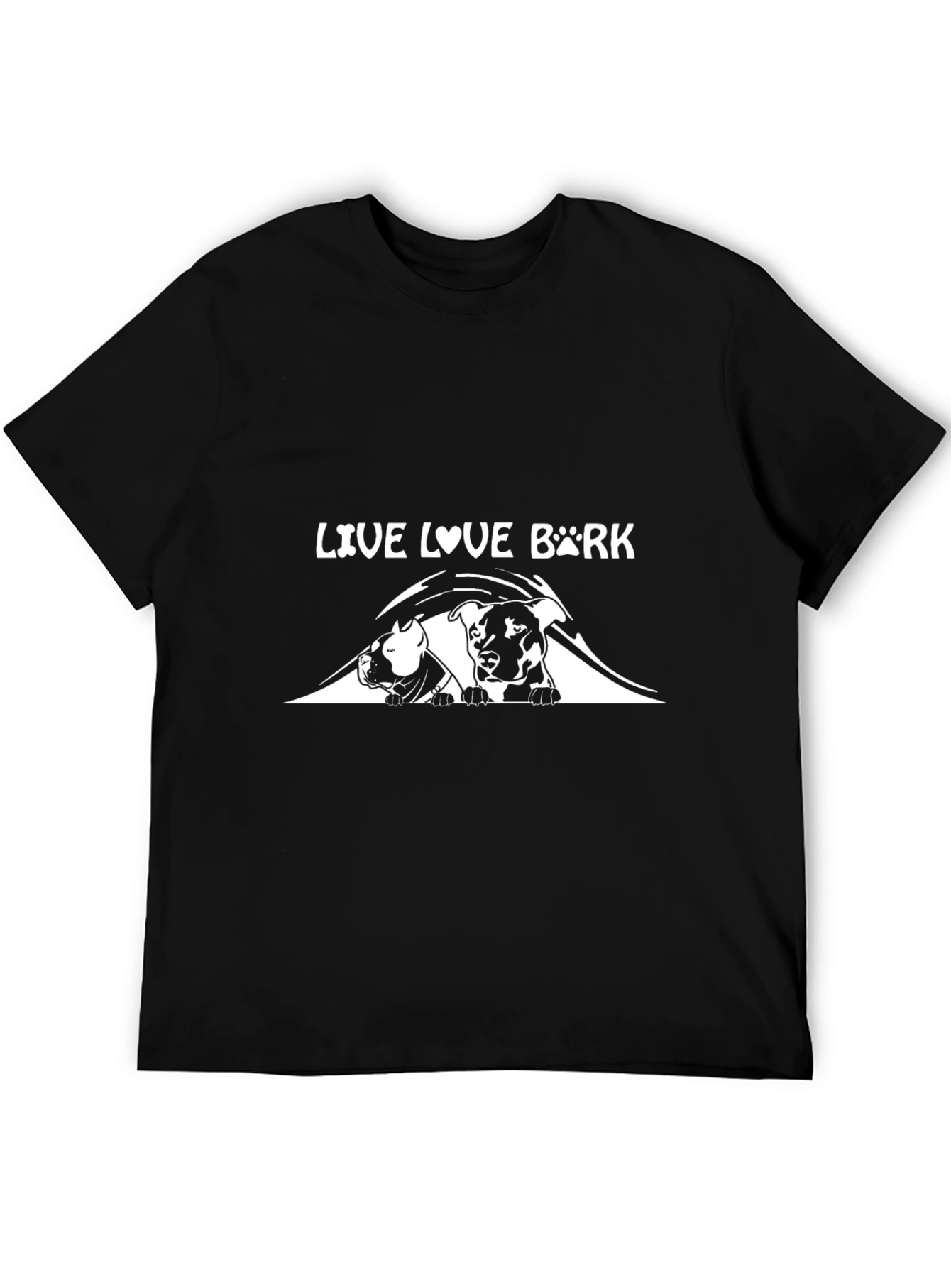 Live Love Bark Dog T-Shirt