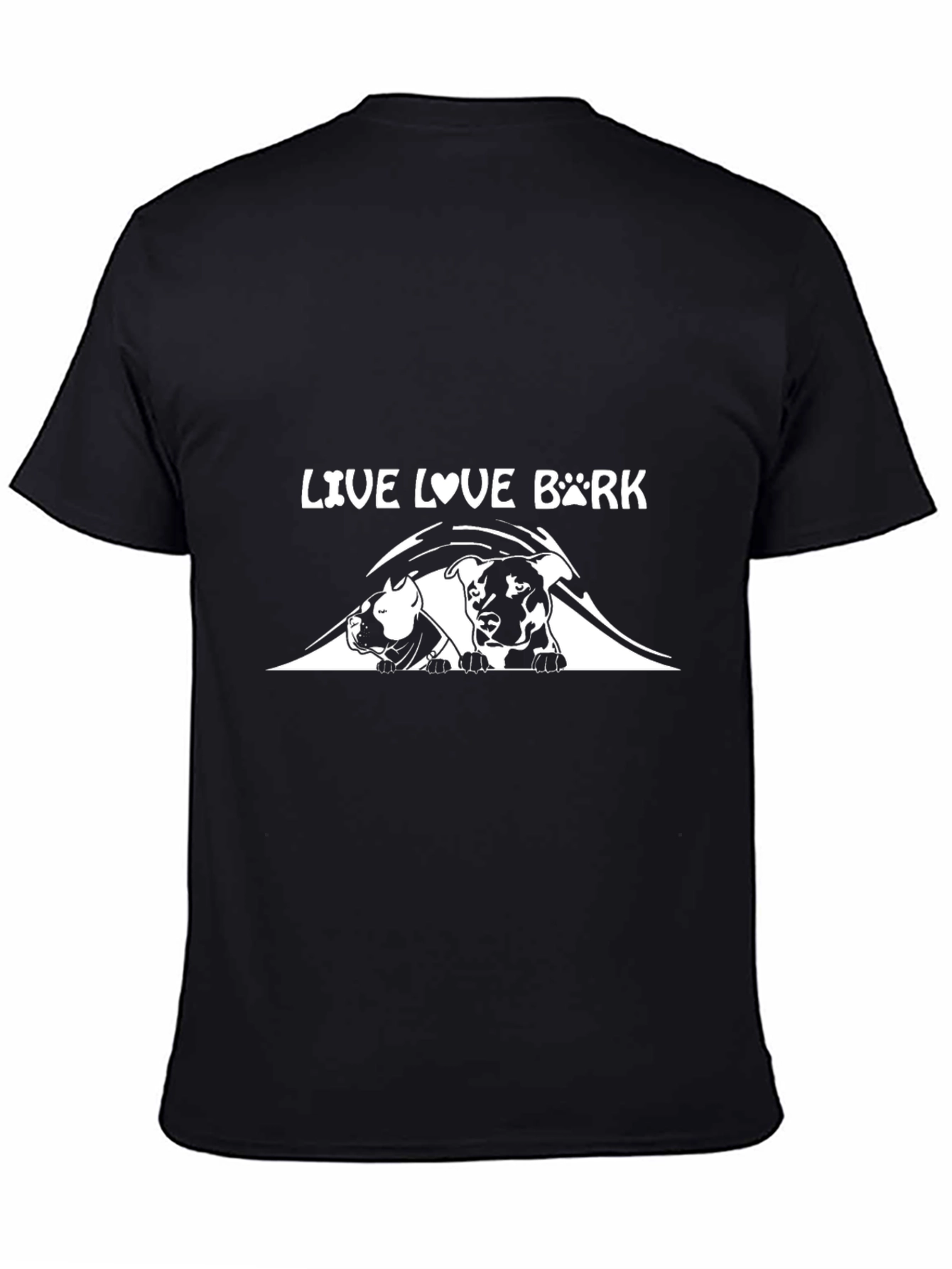 Live Love Bark Dog T-Shirt