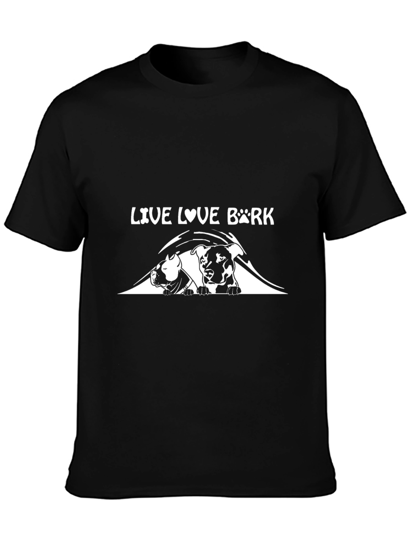 Live Love Bark Dog T-Shirt