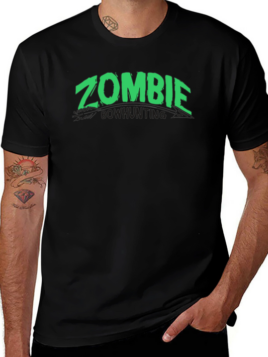 Zombie Bowhunting Black T-Shirt