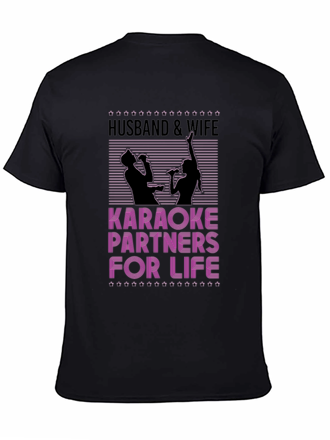Husband & Wife Karaoke Partners T-Shirt