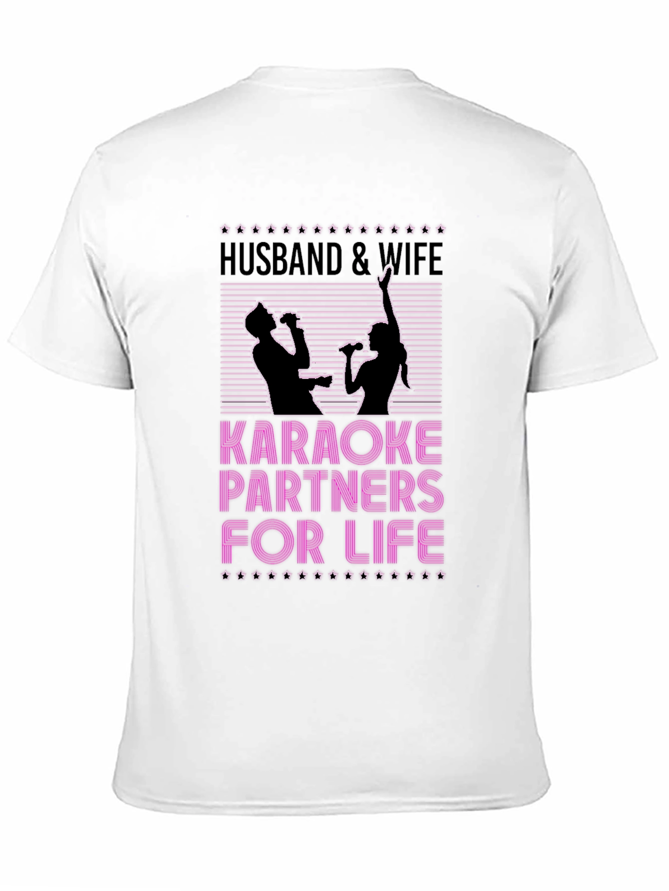 Husband & Wife Karaoke Partners T-Shirt