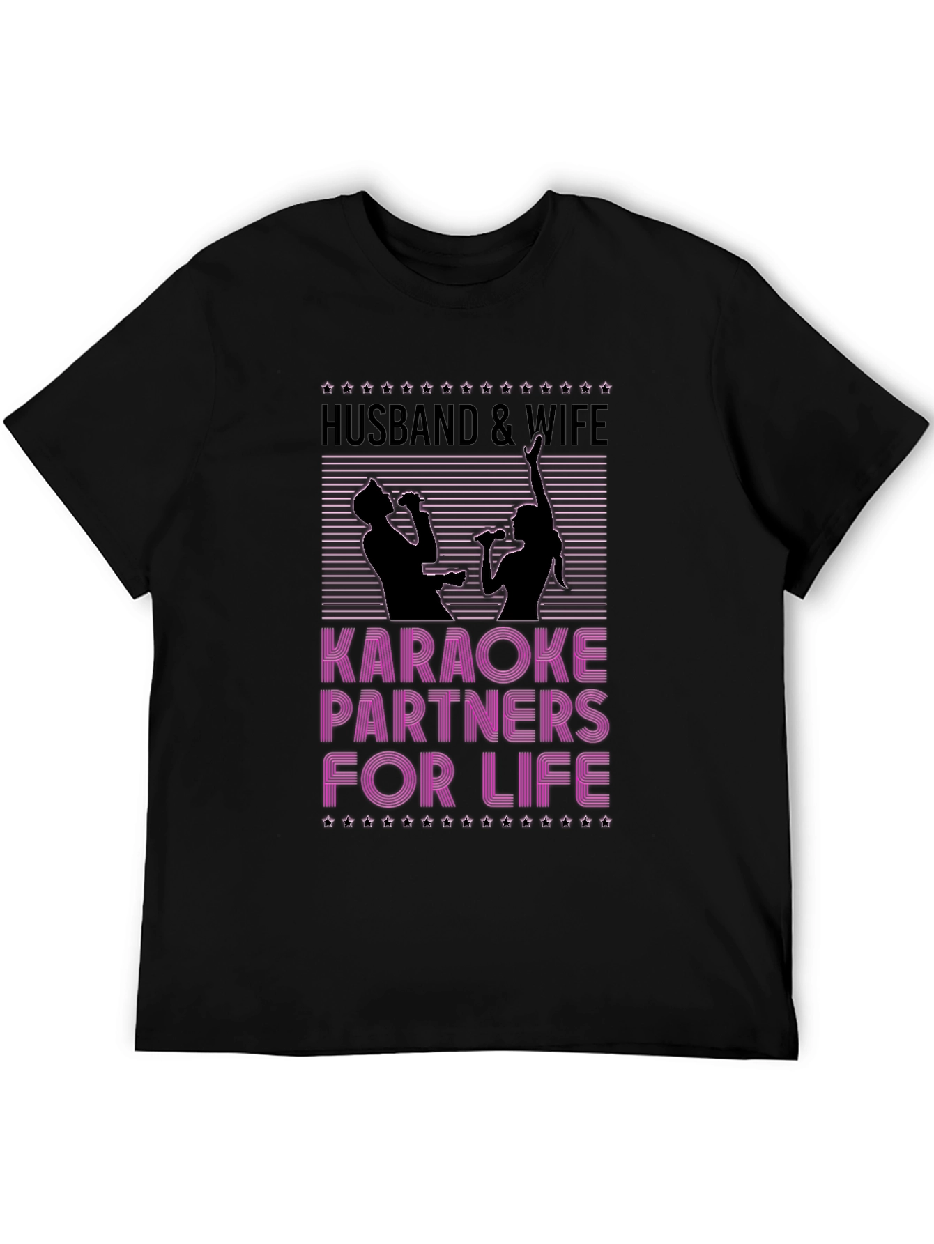 Husband & Wife Karaoke Partners T-Shirt