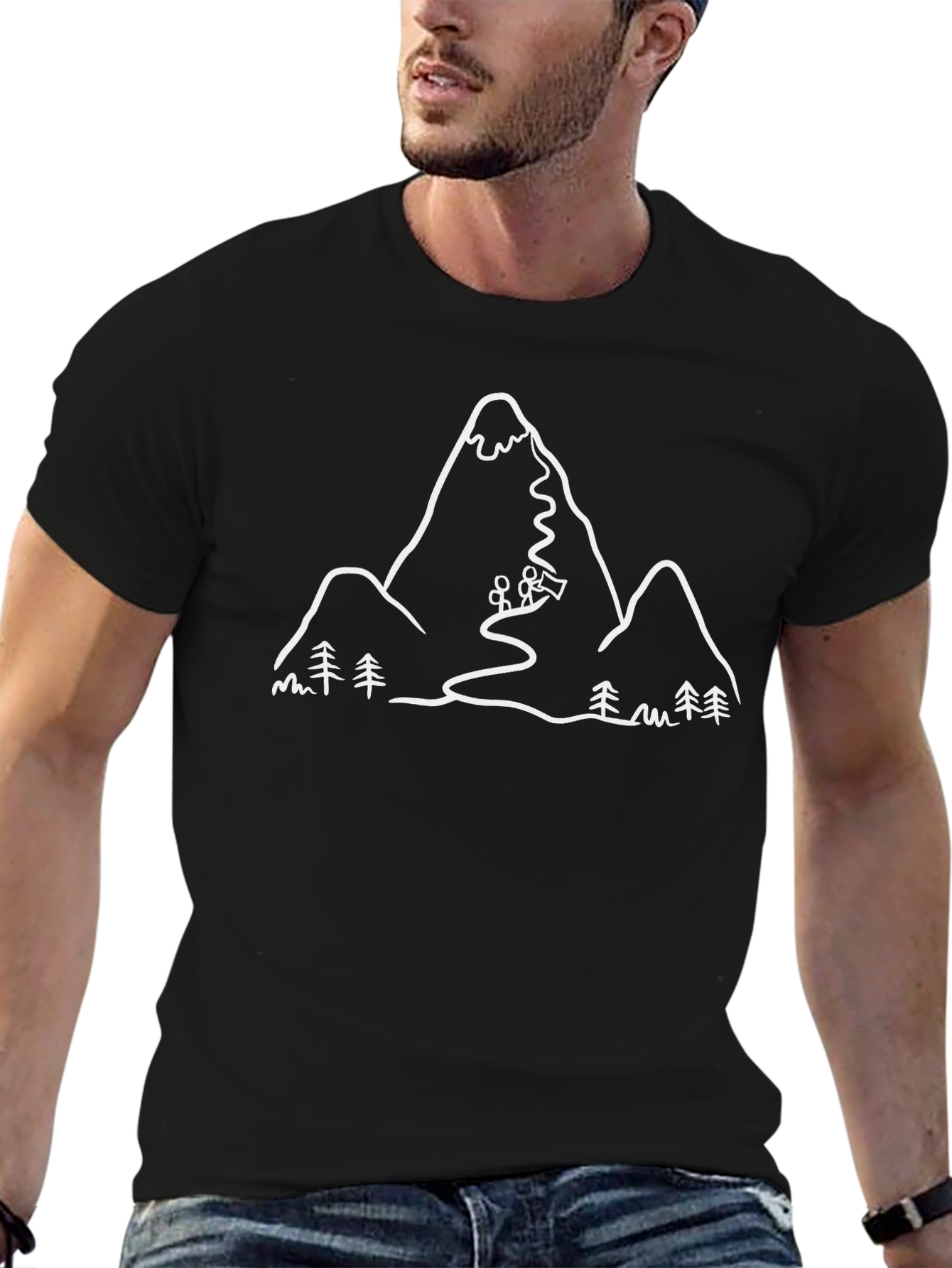 Mountain Adventure T-Shirt - Black