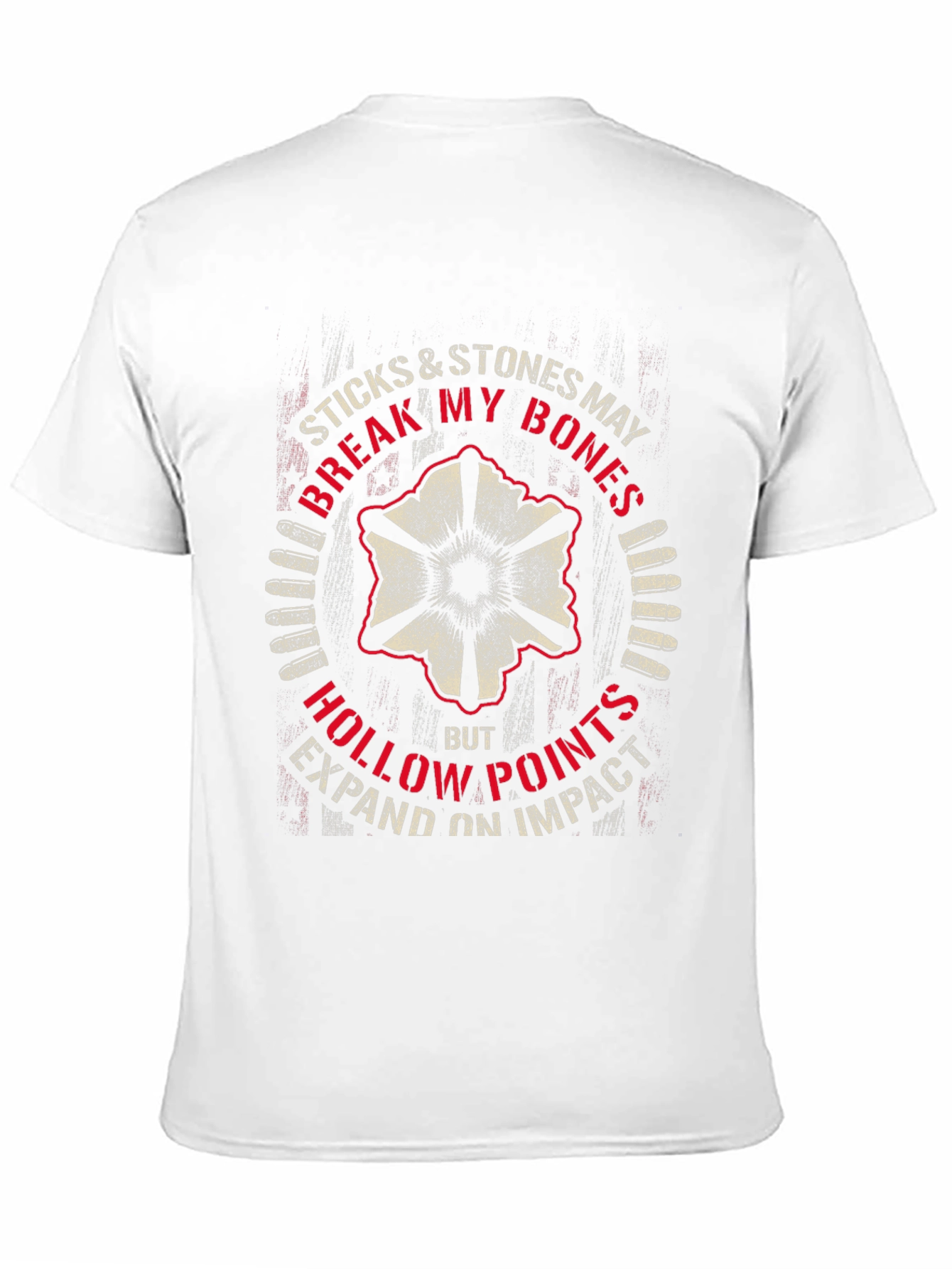 Sticks & Stones Hollow Points Graphic T-Shirt