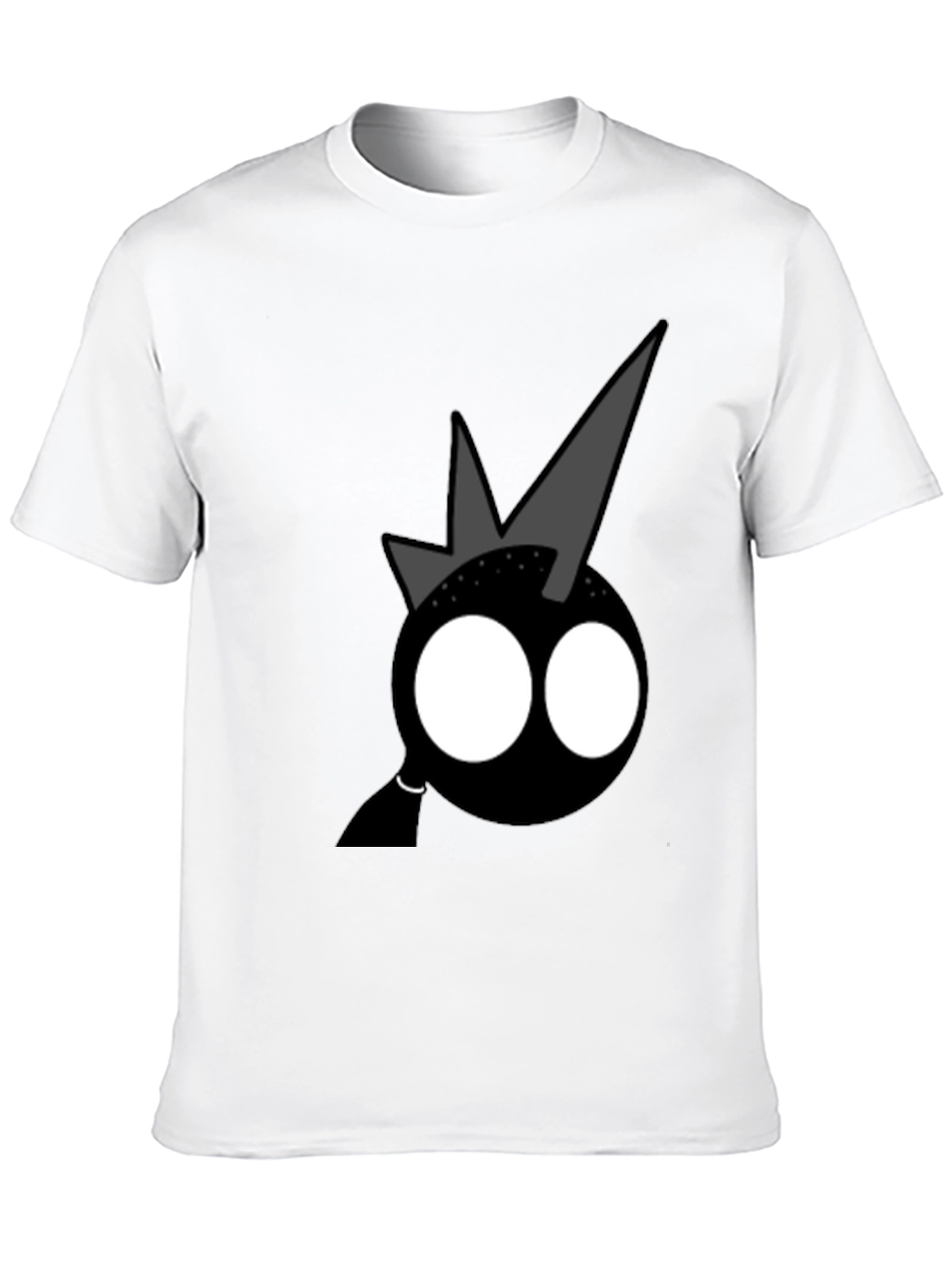 Funky Graphic Tee - Black Shirt with Cartoon Design