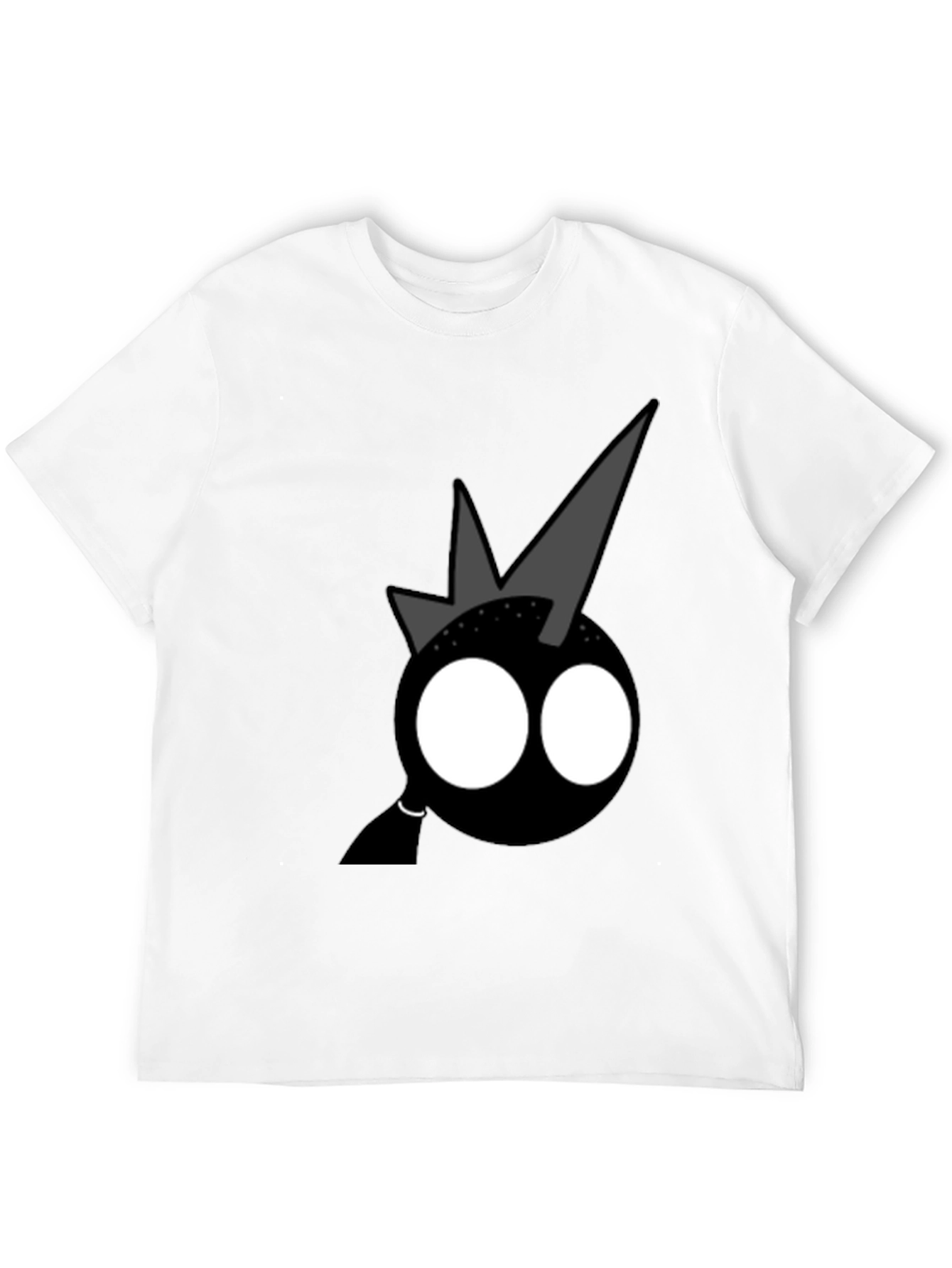 Funky Graphic Tee - Black Shirt with Cartoon Design