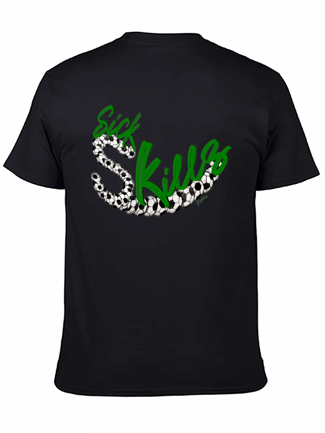 Sick Skills Soccer Ball Graphic T-Shirt