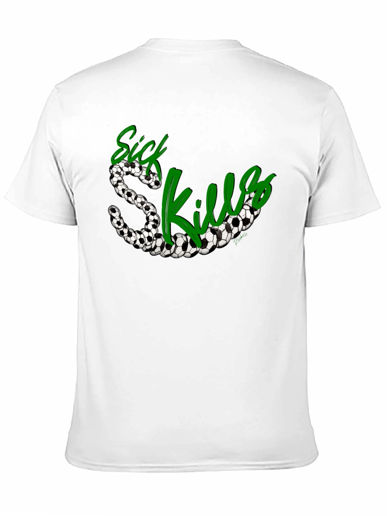Sick Skills Soccer Ball Graphic T-Shirt