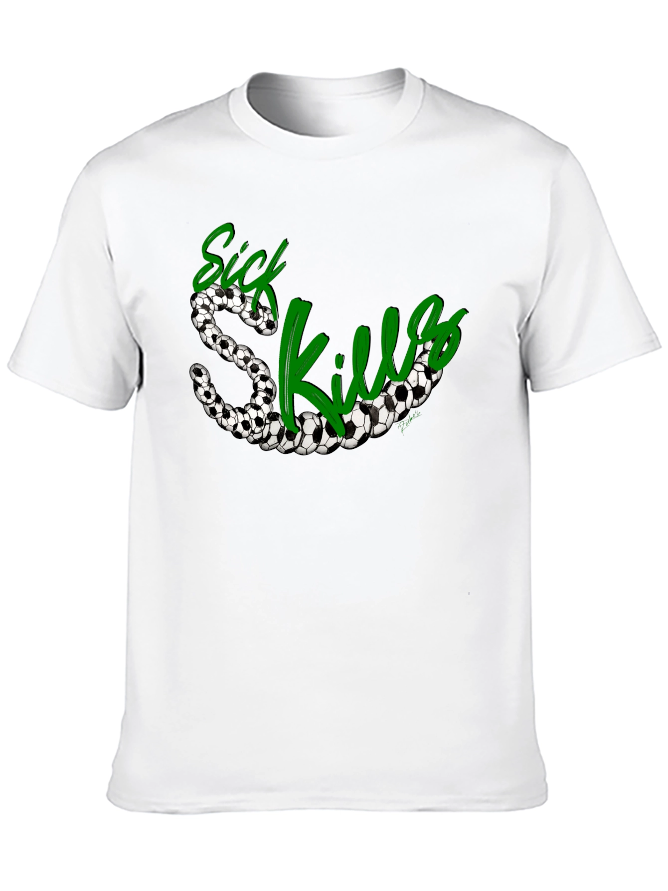 Sick Skills Soccer Ball Graphic T-Shirt