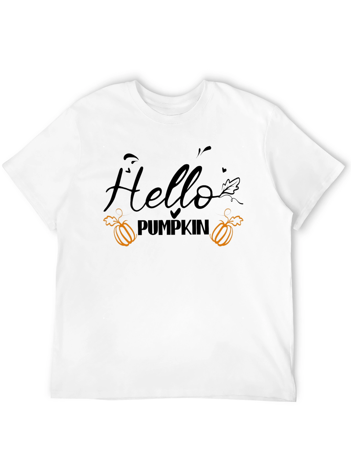 Hello Pumpkin T-Shirt - Fall Season Apparel