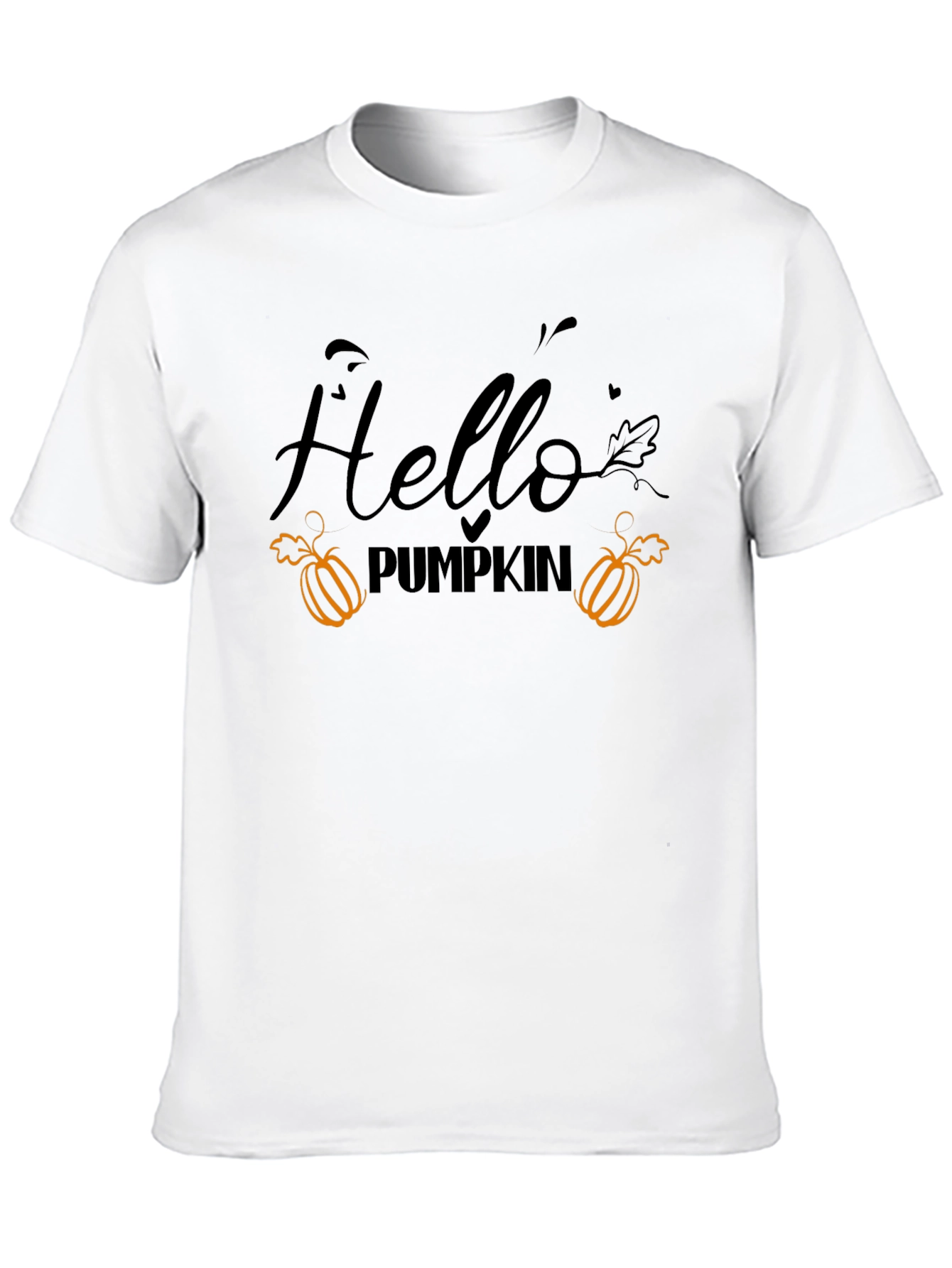 Hello Pumpkin T-Shirt - Fall Season Apparel