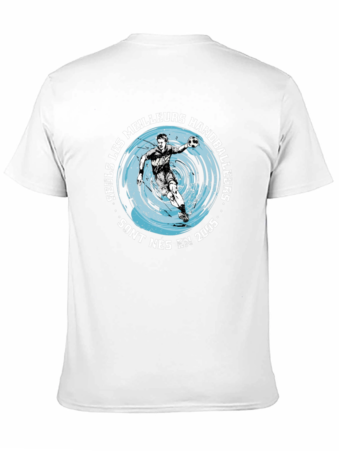 Handball Player Graphic T-Shirt - Born in 2005