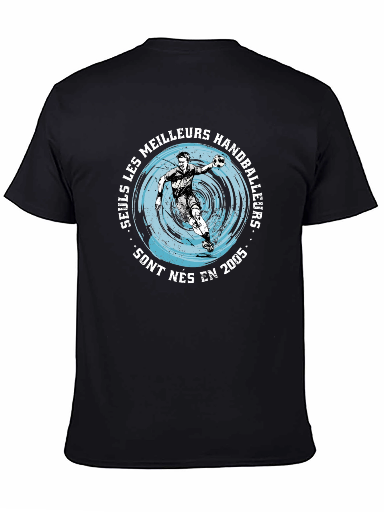 Handball Player Graphic T-Shirt - Born in 2005