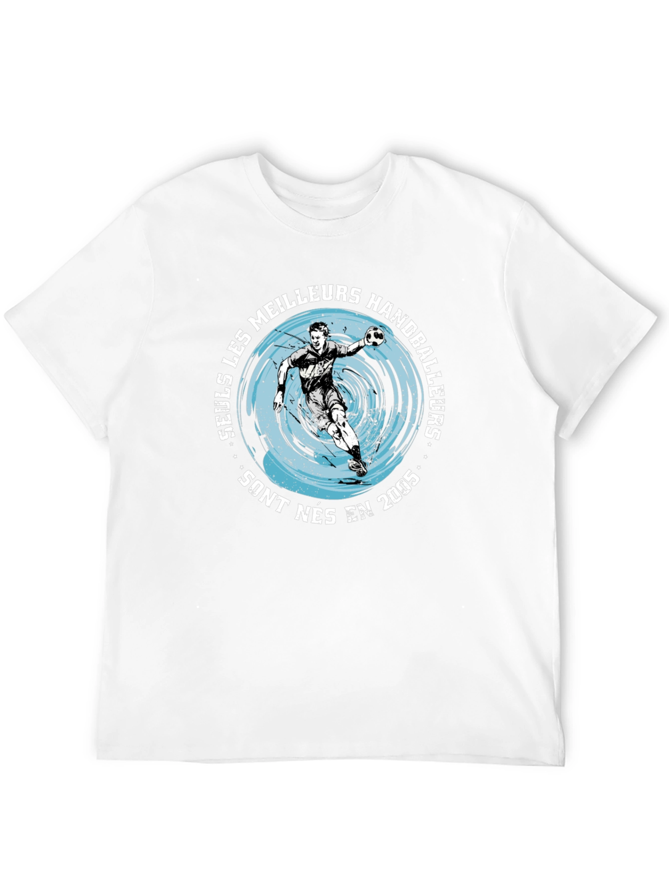 Handball Player Graphic T-Shirt - Born in 2005