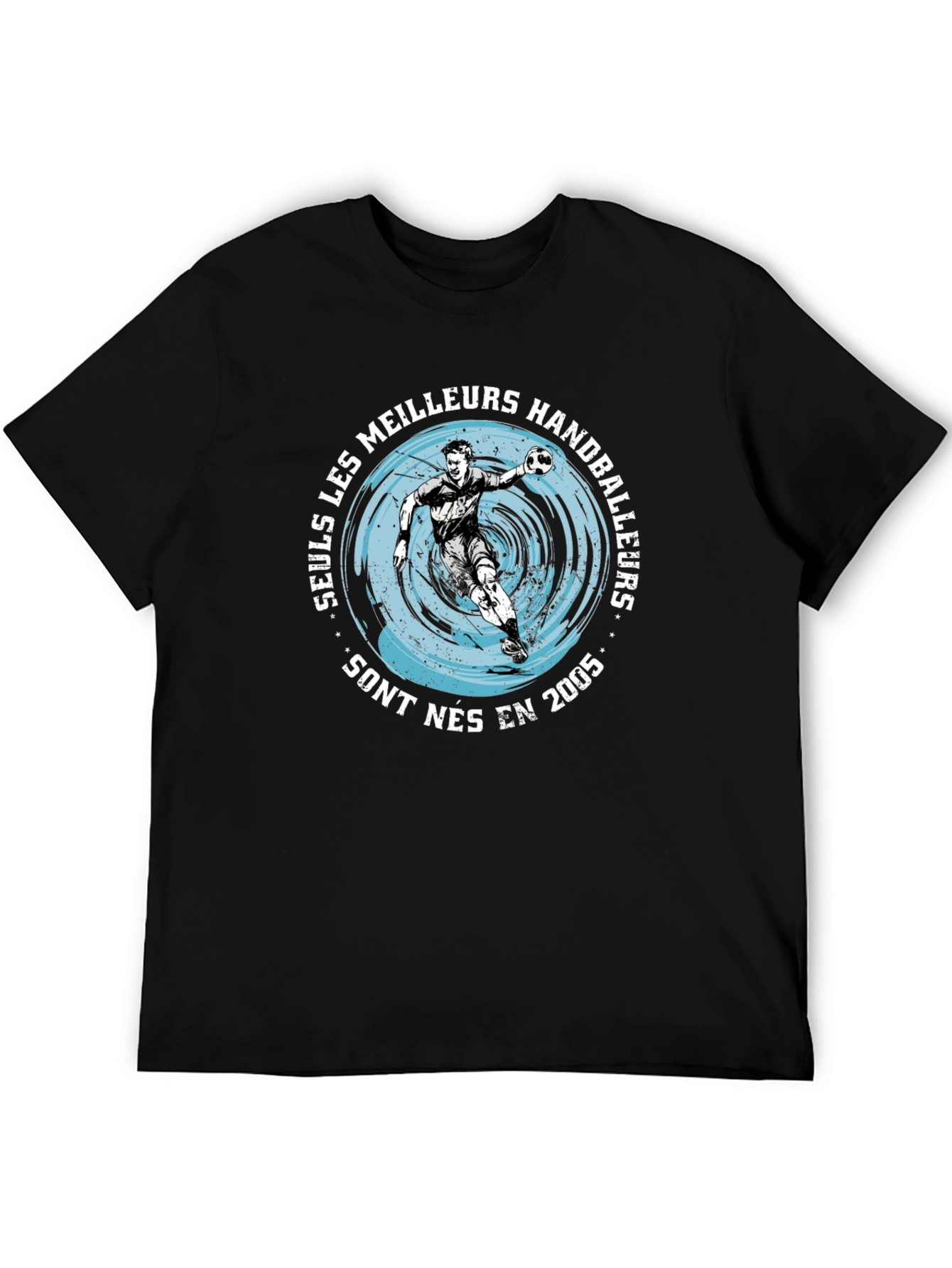 Handball Player Graphic T-Shirt - Born in 2005
