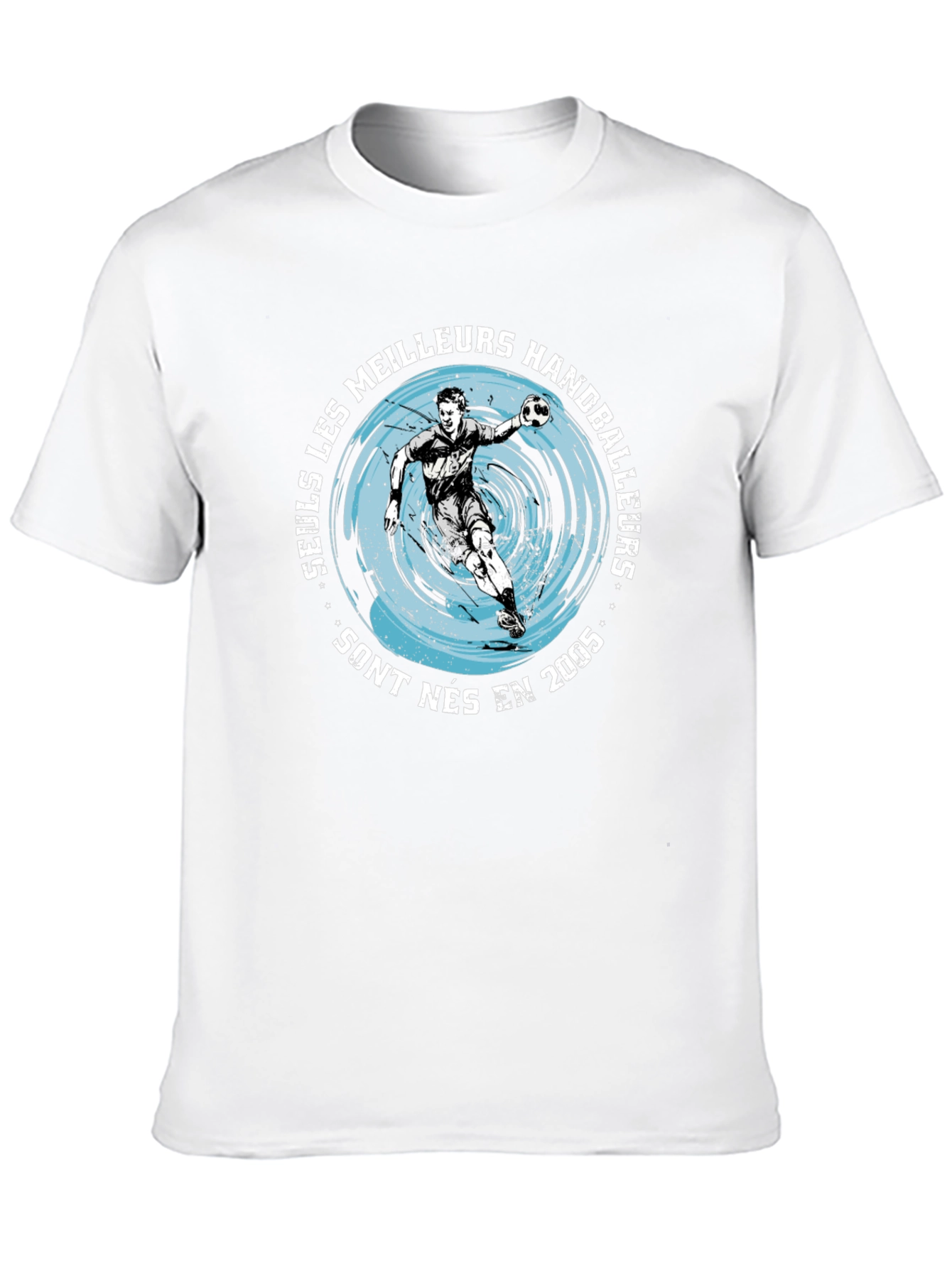 Handball Player Graphic T-Shirt - Born in 2005