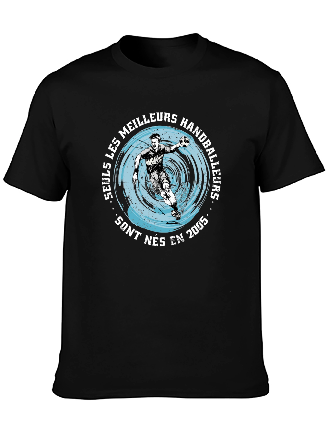 Handball Player Graphic T-Shirt - Born in 2005