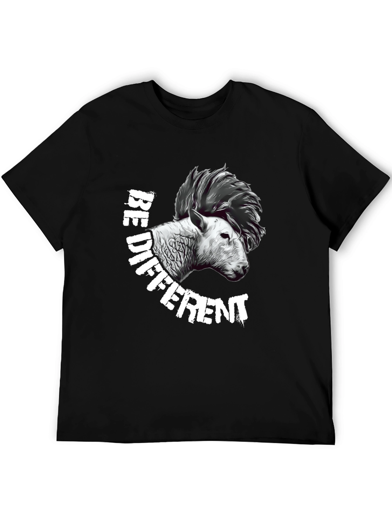 Be Different Sheep Punk T-Shirt