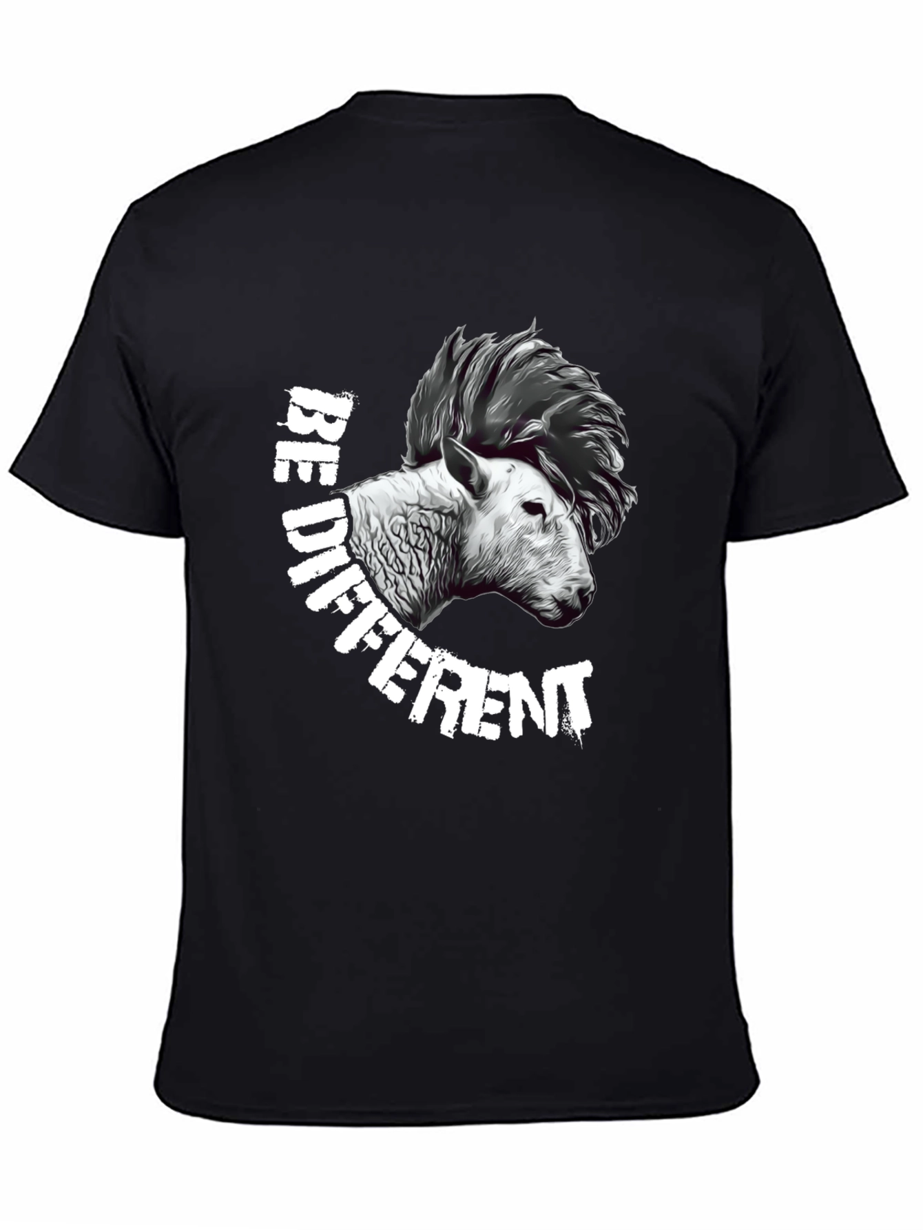 Be Different Sheep Punk T-Shirt