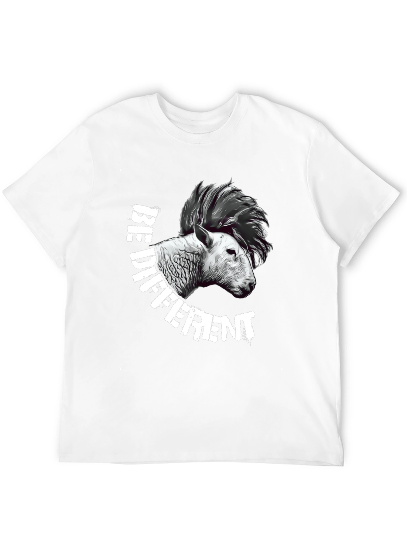 Be Different Sheep Punk T-Shirt