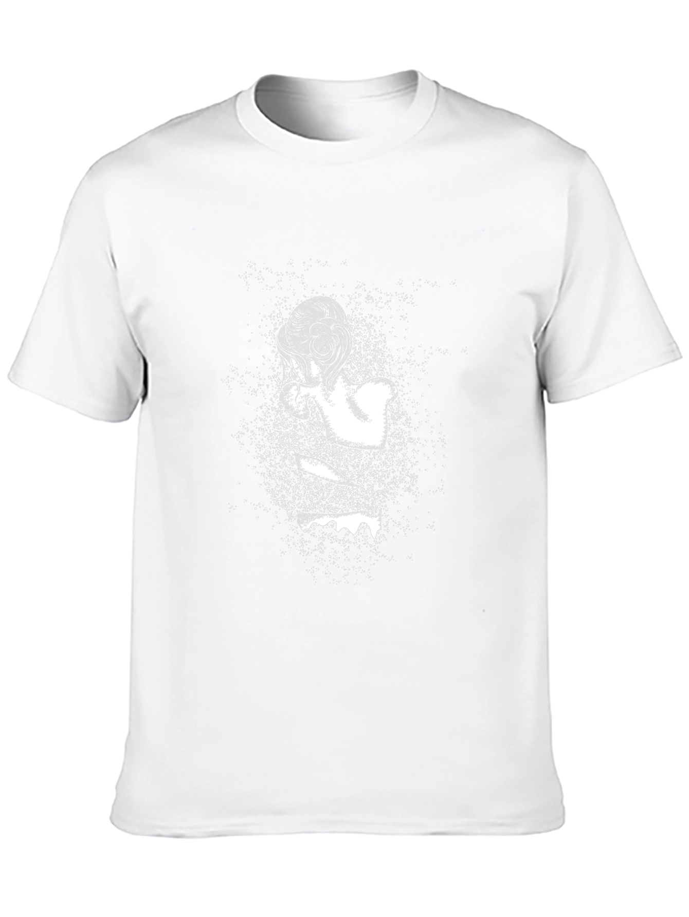 Graphic Print Black T-Shirt