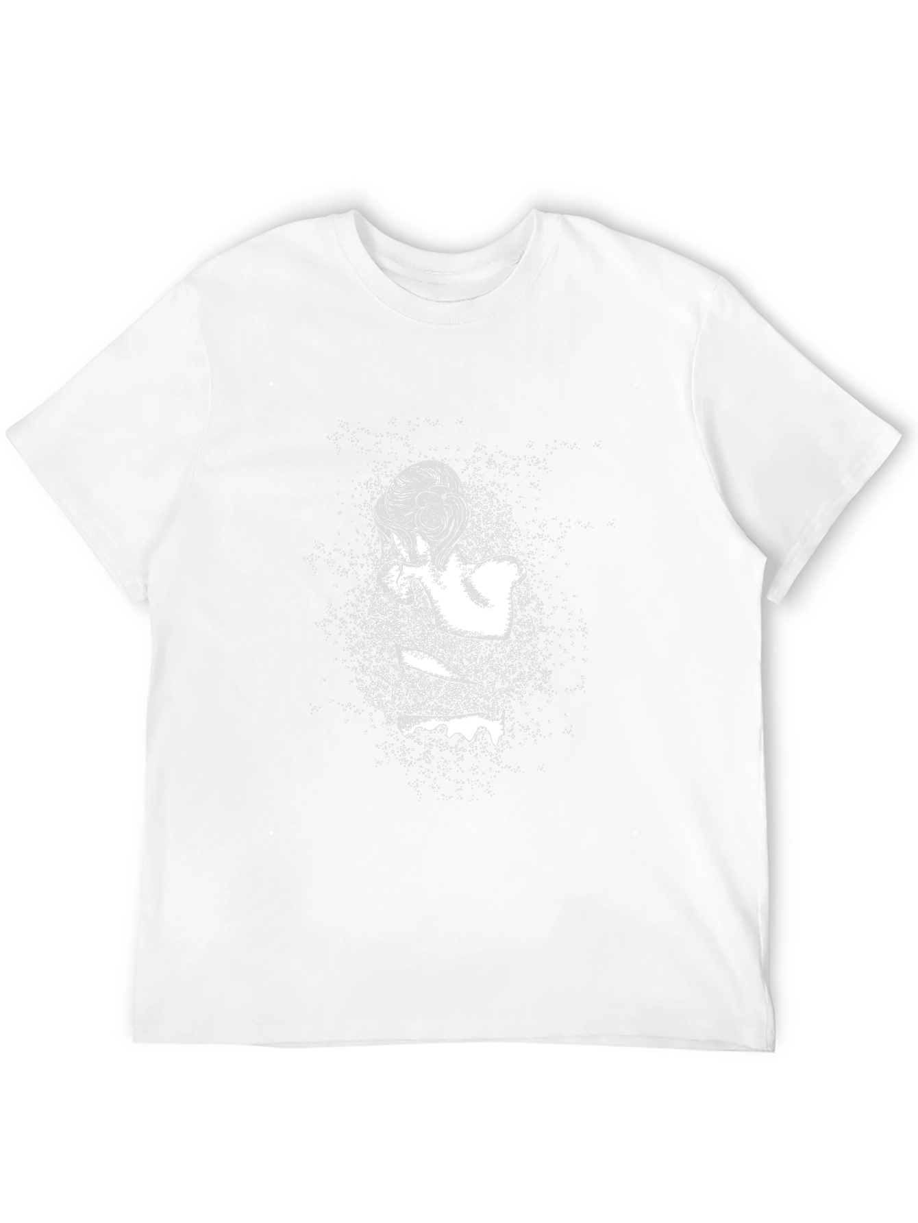 Graphic Print Black T-Shirt