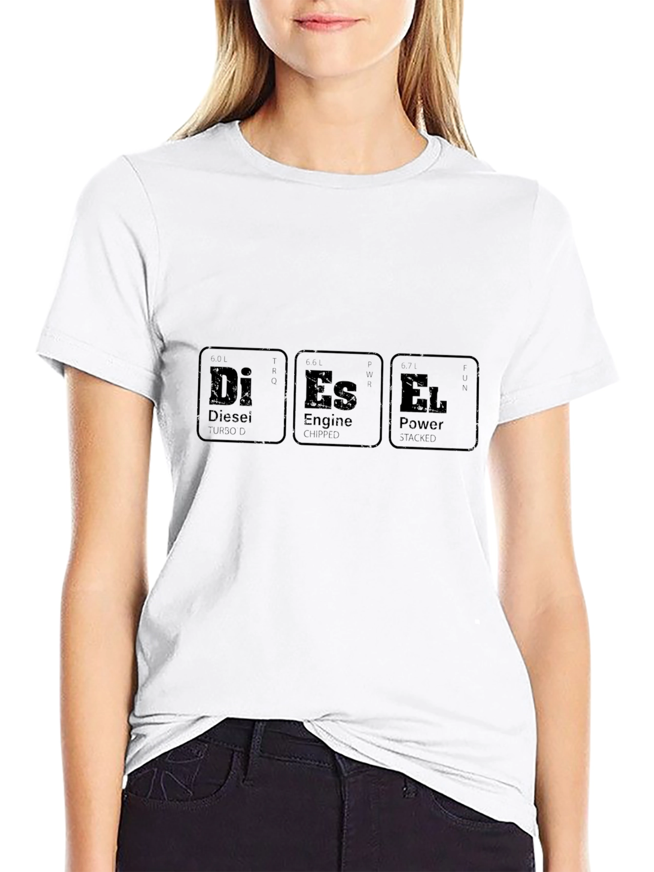Diesel Engine Power T-Shirt - Chemistry Style
