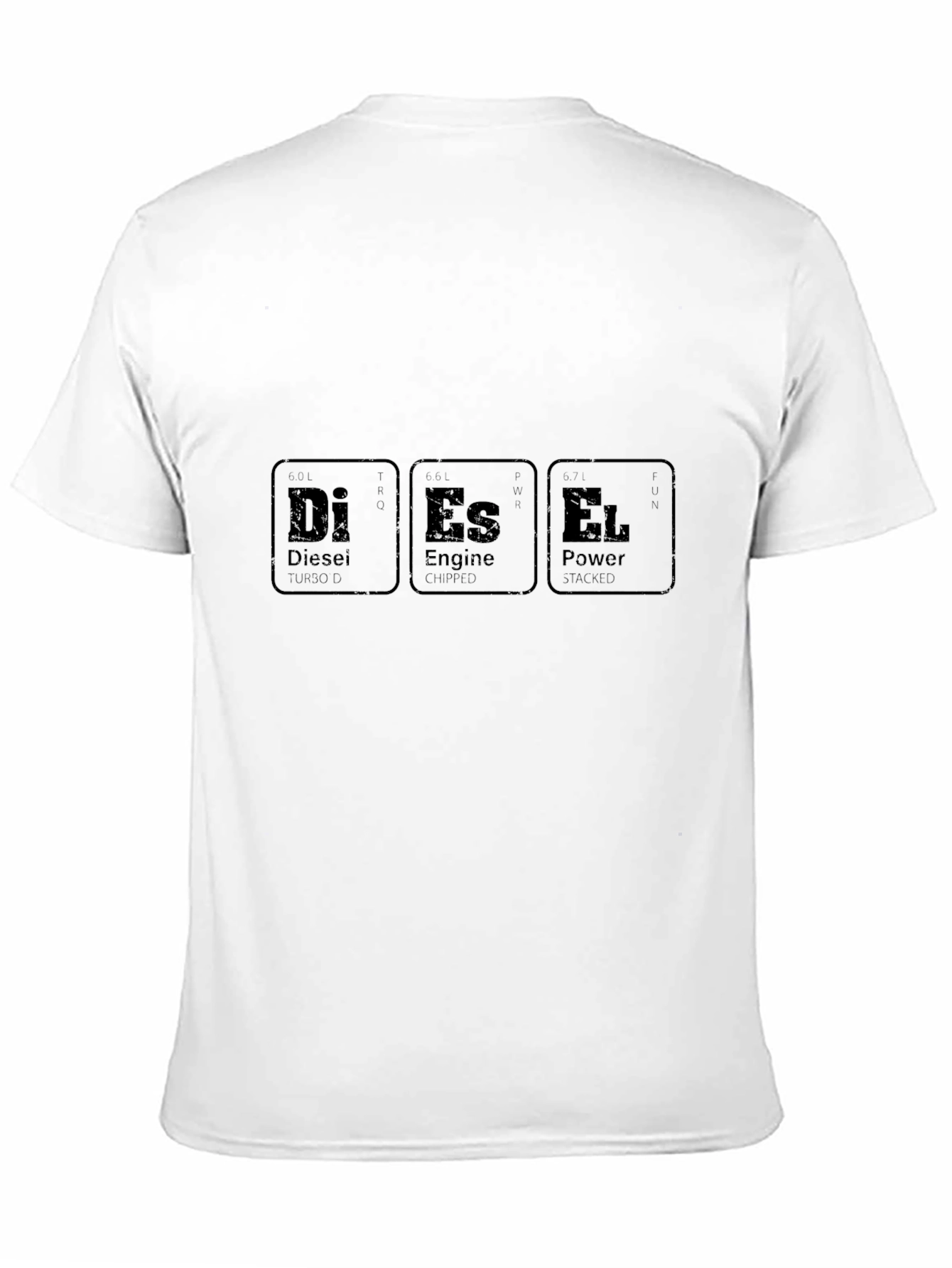 Diesel Engine Power T-Shirt - Chemistry Style