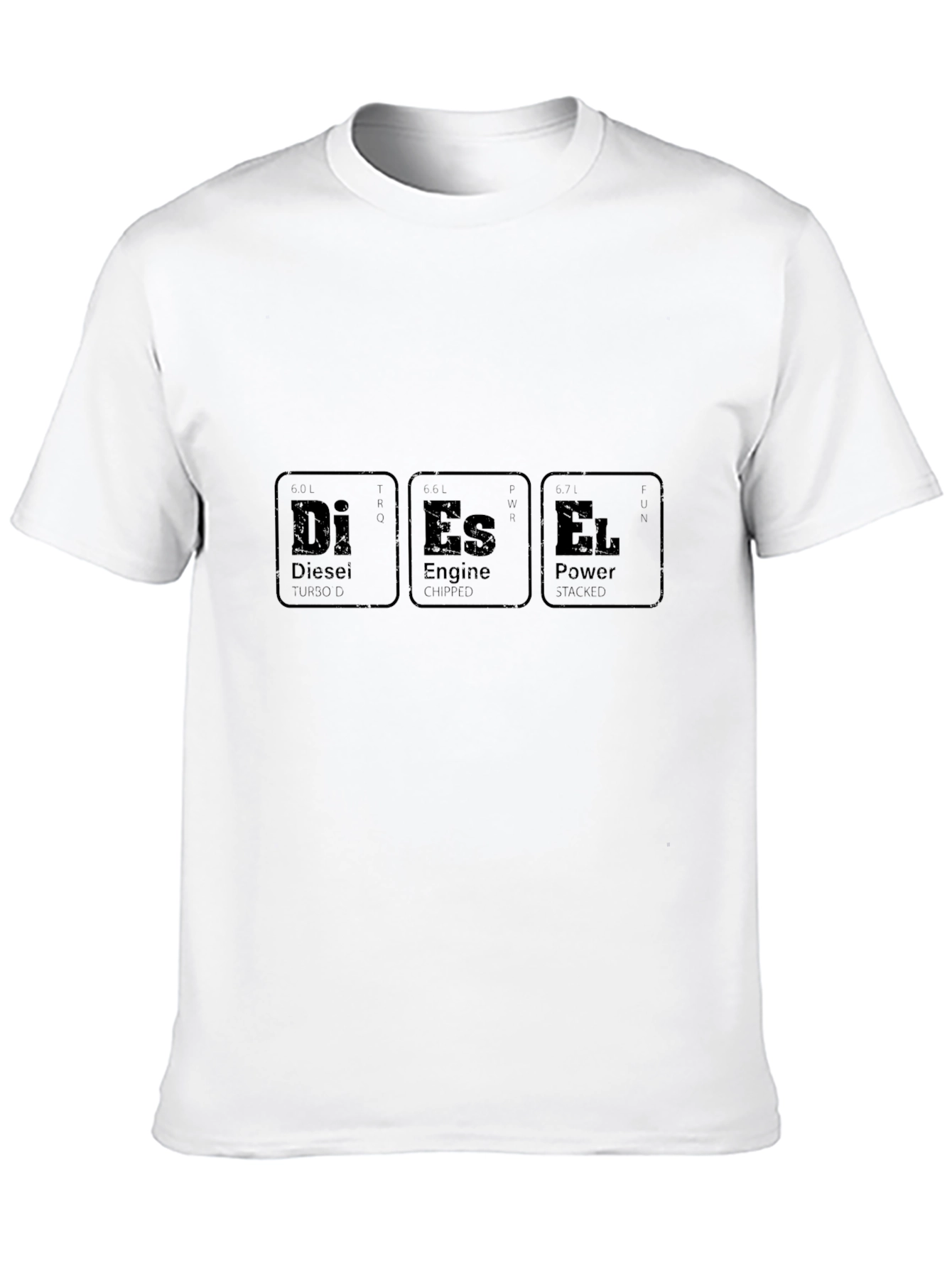 Diesel Engine Power T-Shirt - Chemistry Style