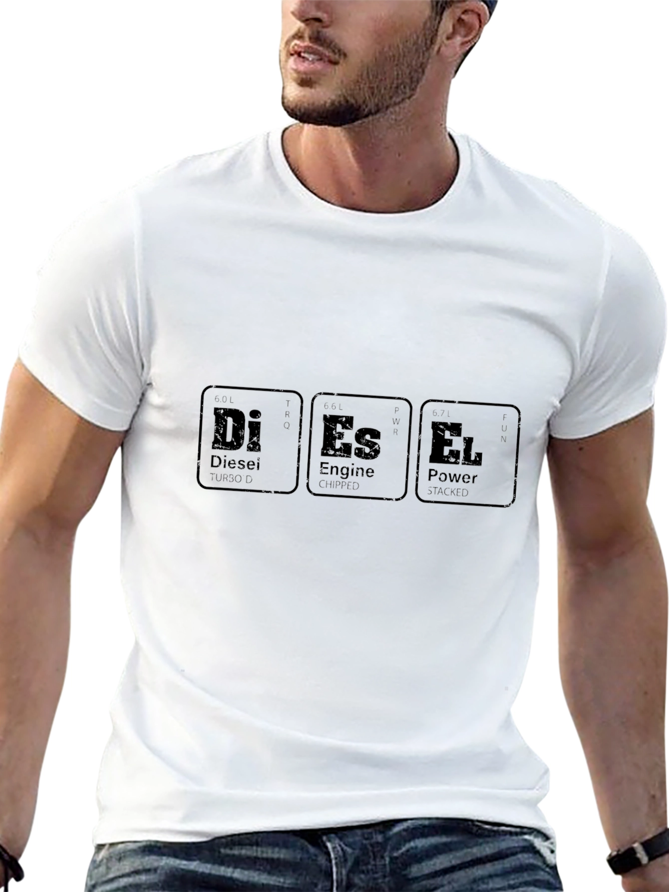 Diesel Engine Power T-Shirt - Chemistry Style