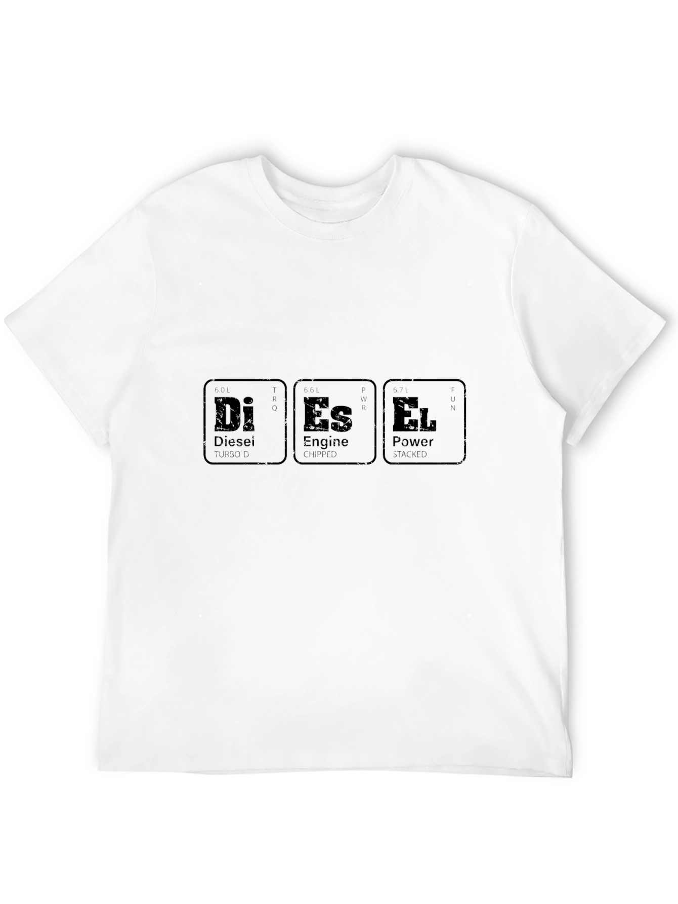 Diesel Engine Power T-Shirt - Chemistry Style