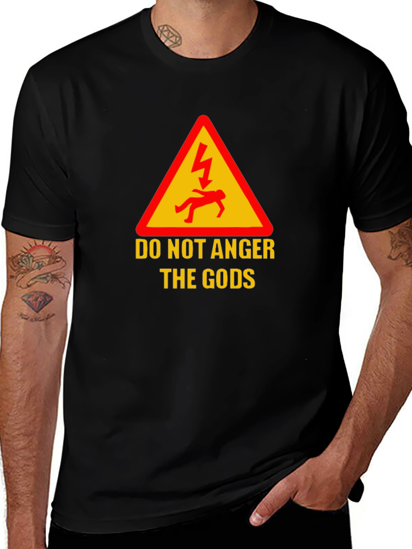 Do Not Anger The Gods Graphic Tee
