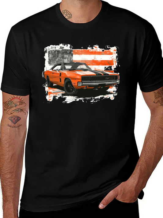 Classic American Muscle Car Graphic Tee