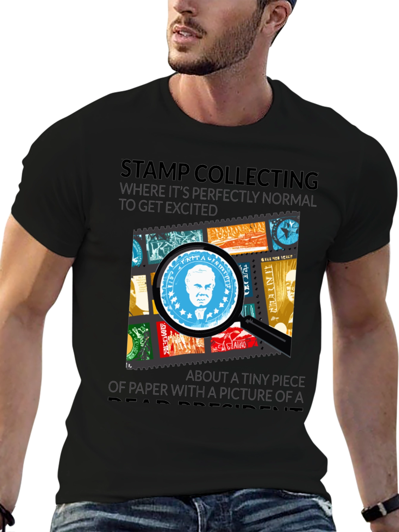 Stamp Collecting T-Shirt