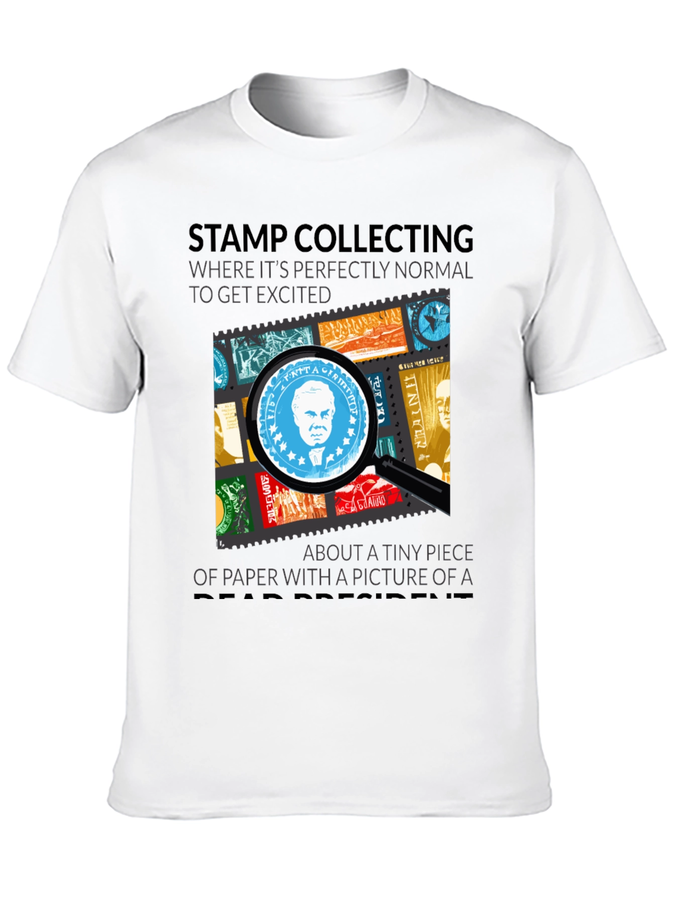 Stamp Collecting T-Shirt