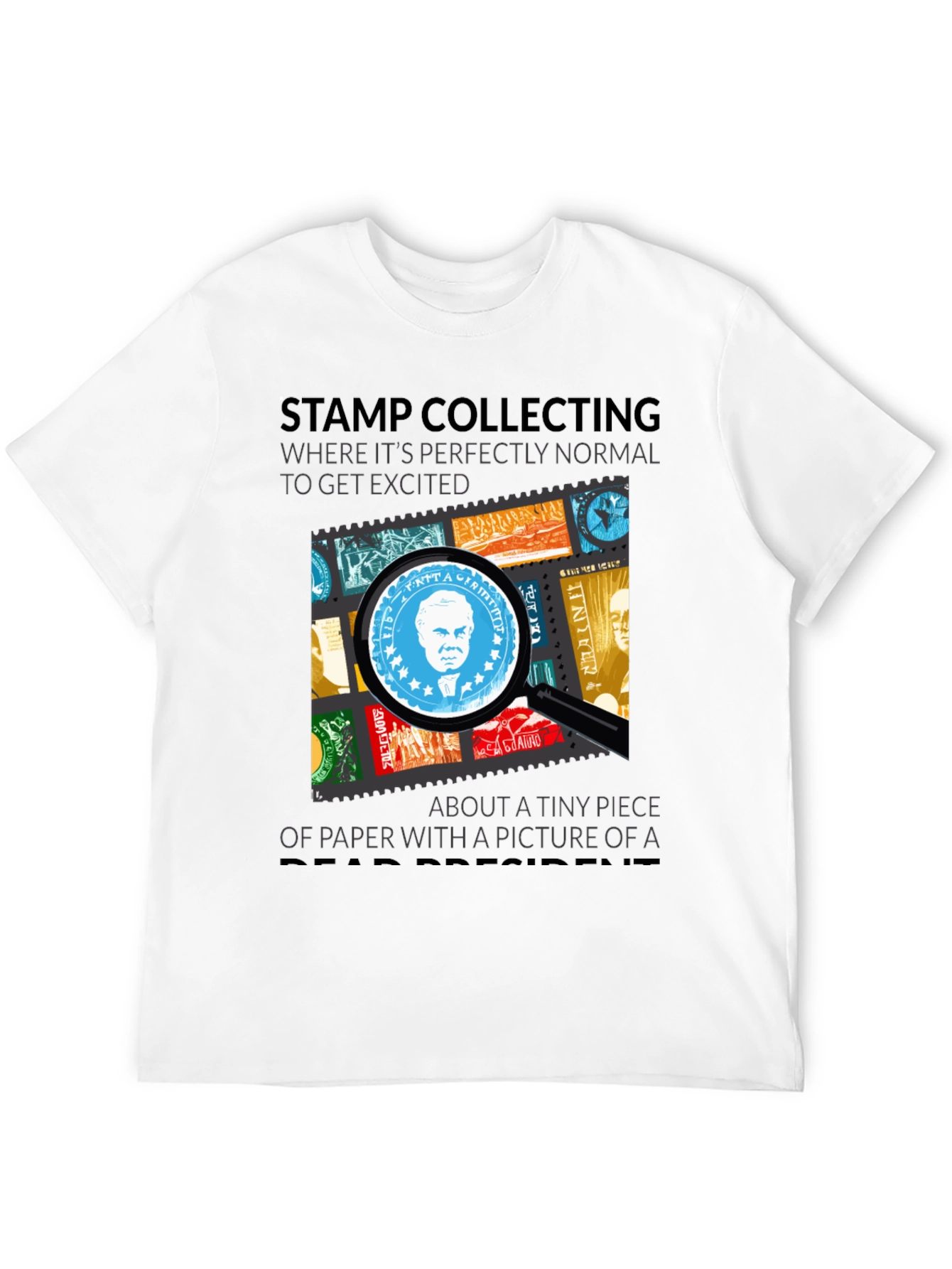 Stamp Collecting T-Shirt