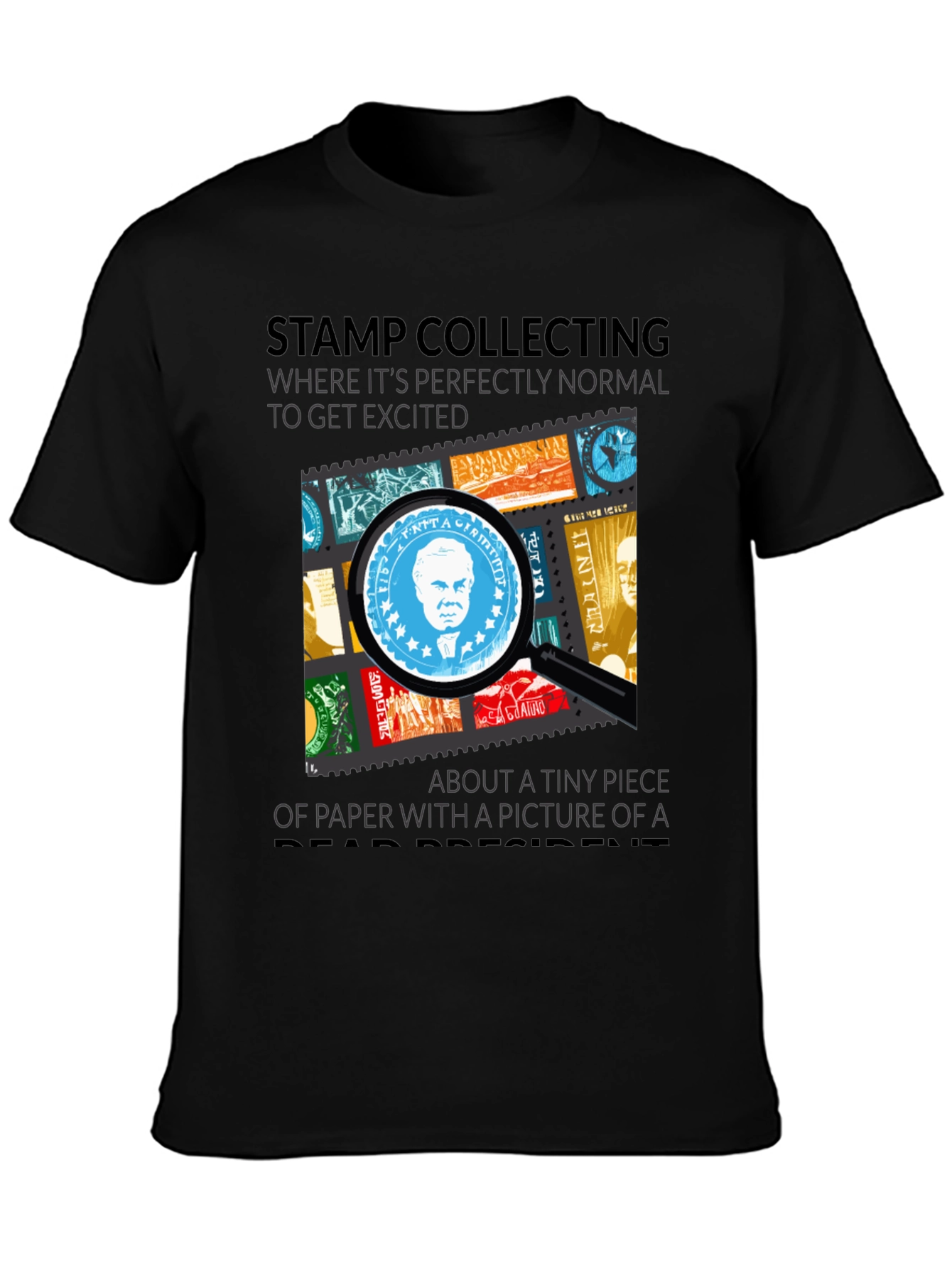Stamp Collecting T-Shirt