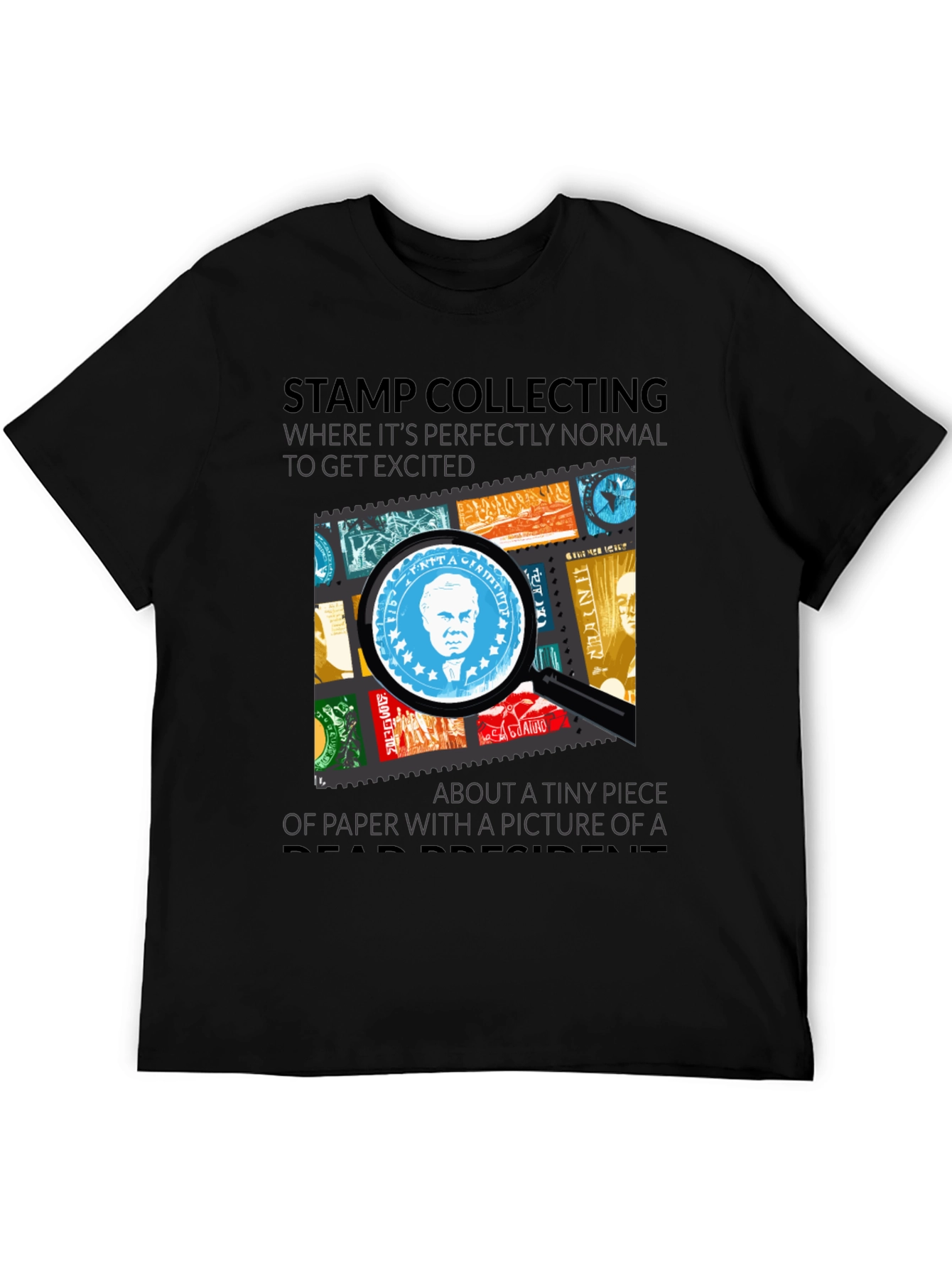 Stamp Collecting T-Shirt