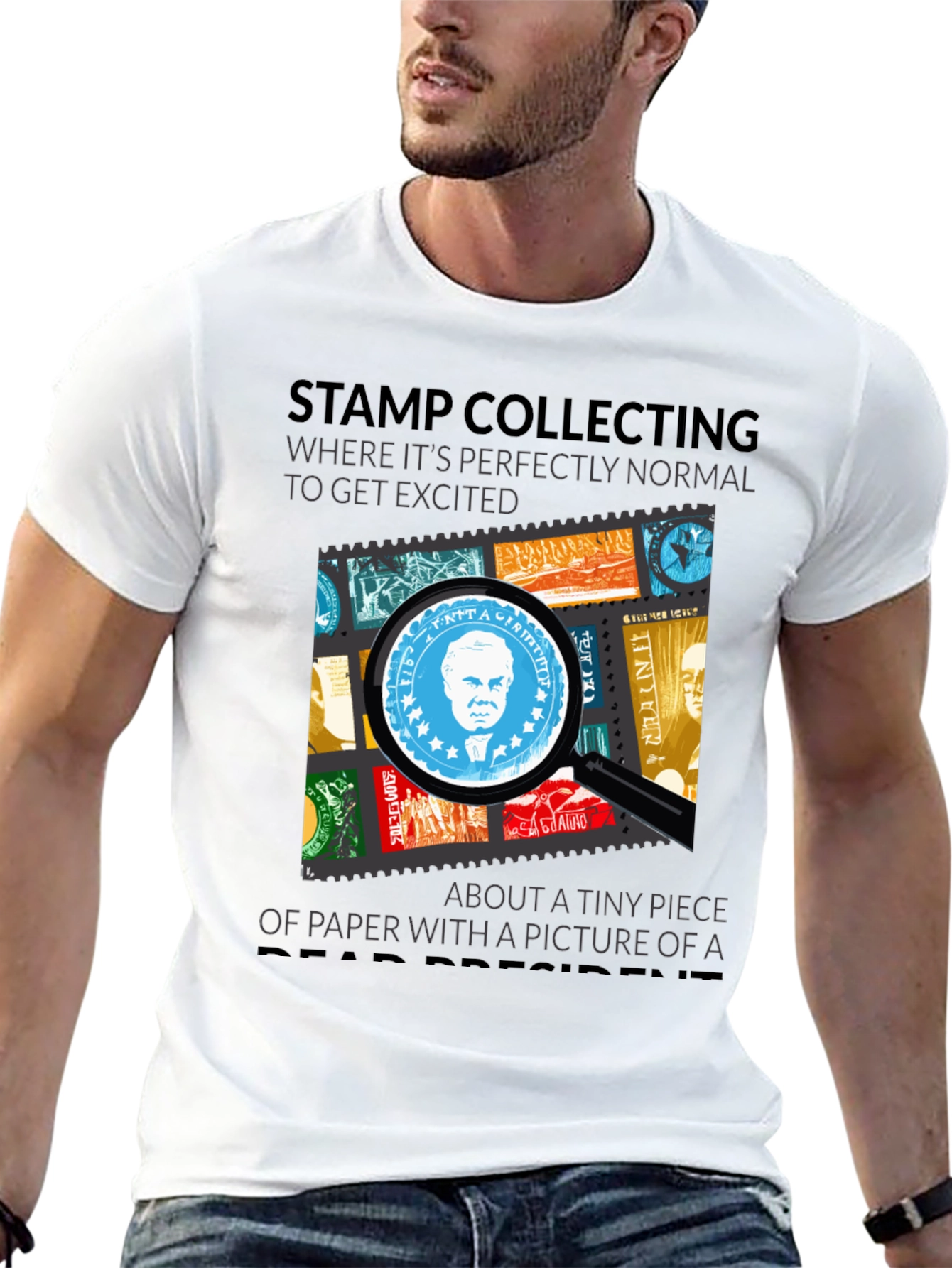 Stamp Collecting T-Shirt