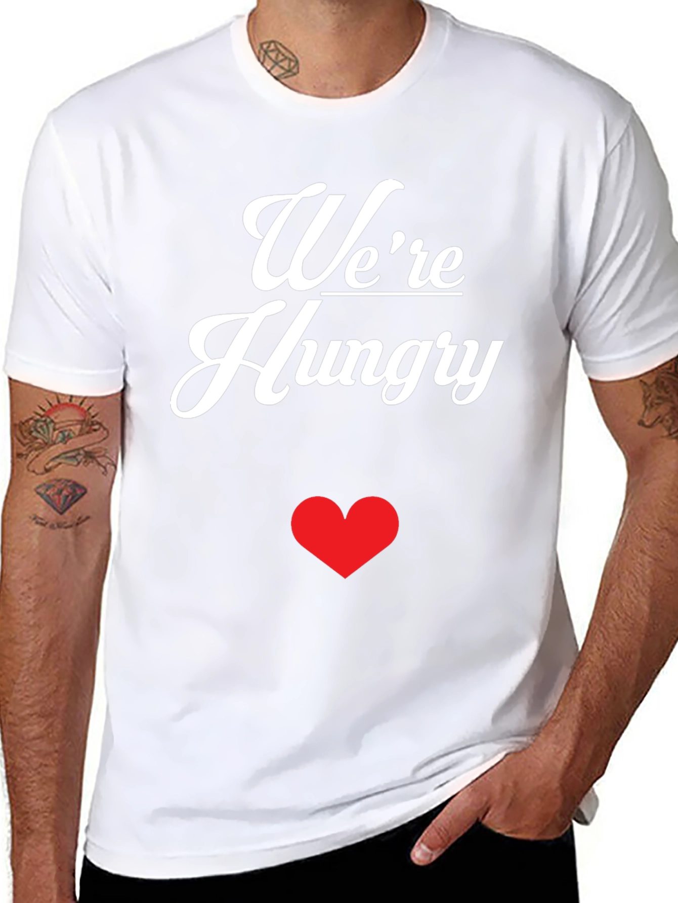 Were Hungry Graphic T-Shirt