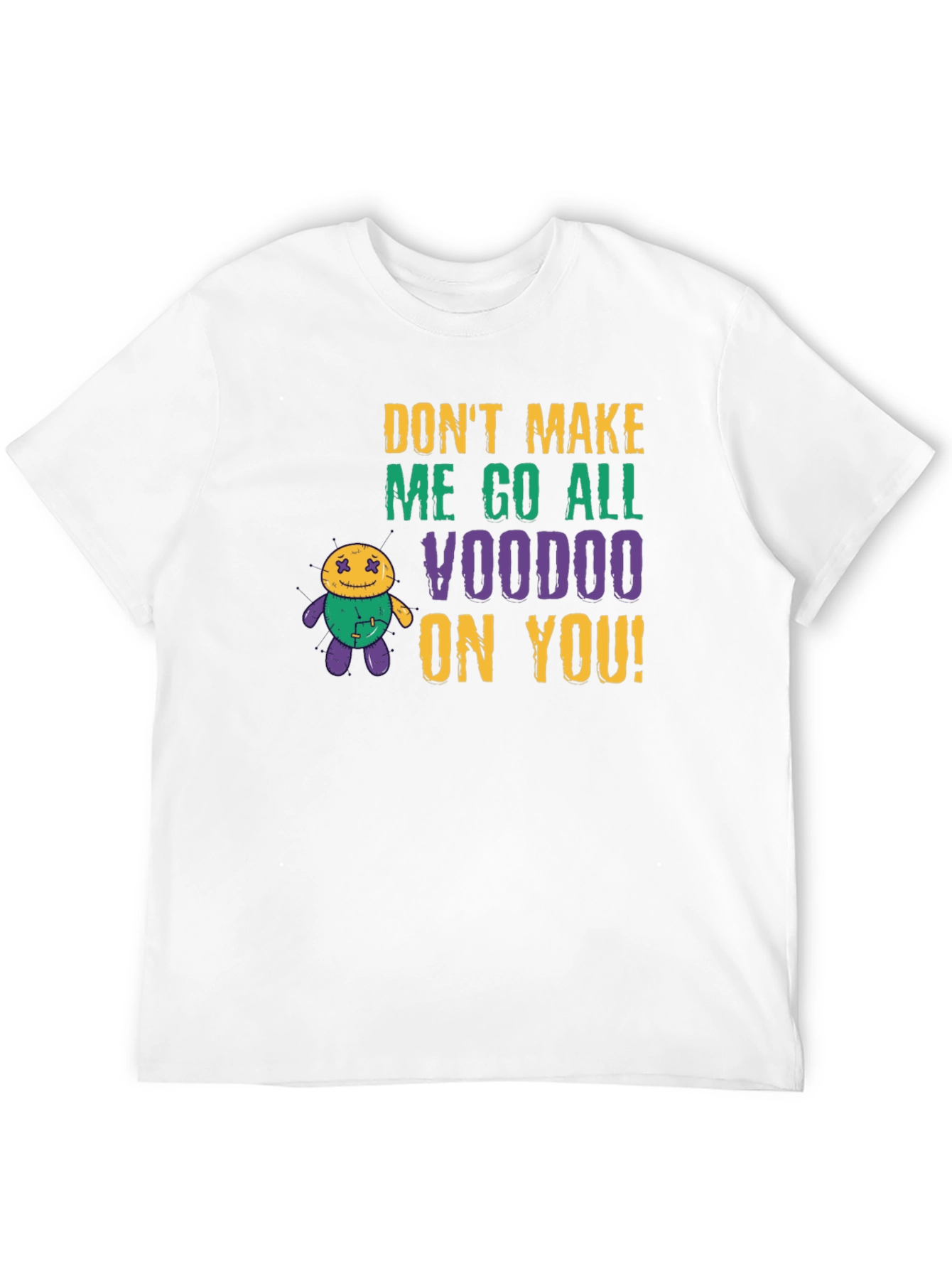 Voodoo Doll Graphic Tee - Black
