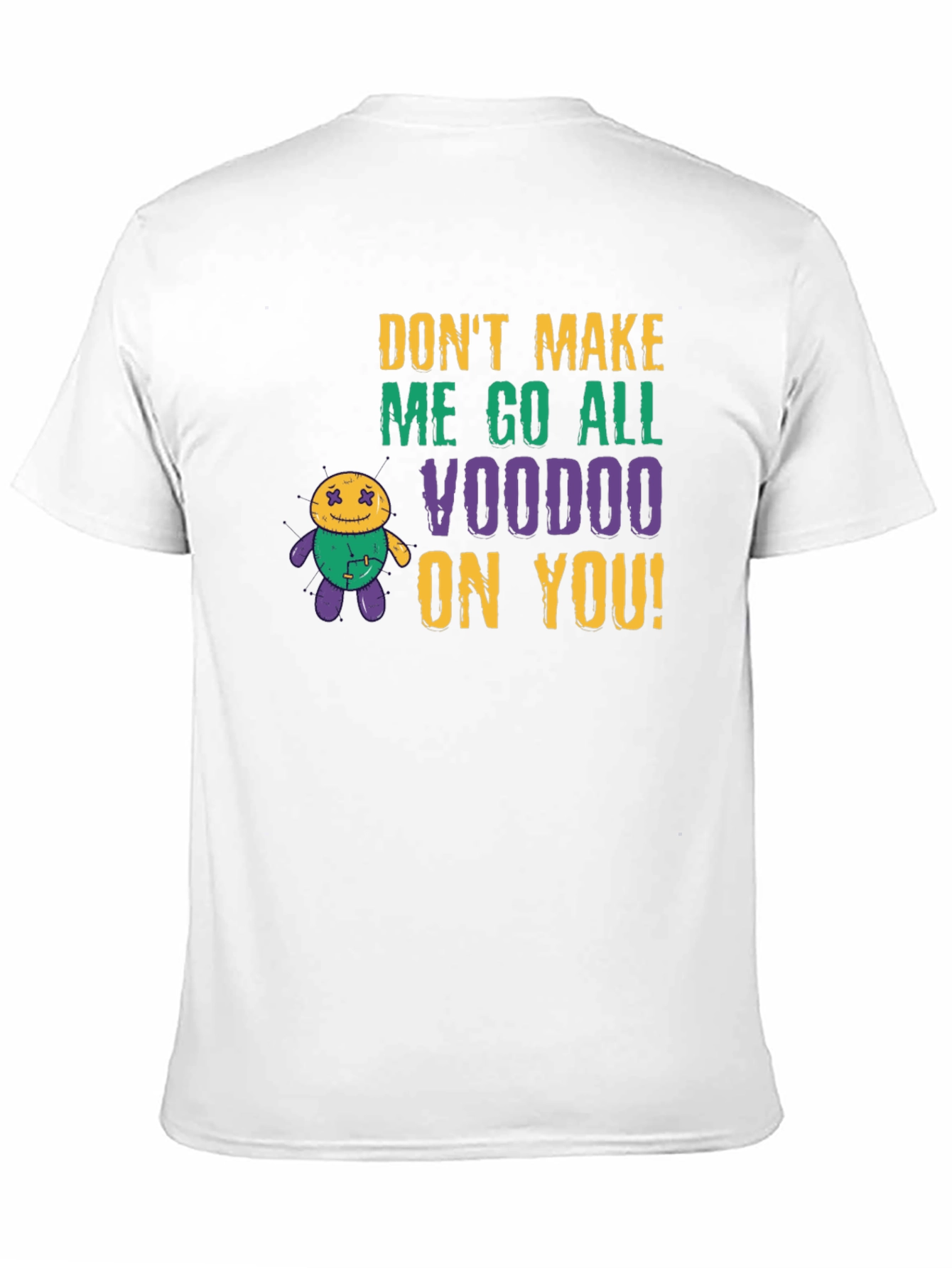 Voodoo Doll Graphic Tee - Black