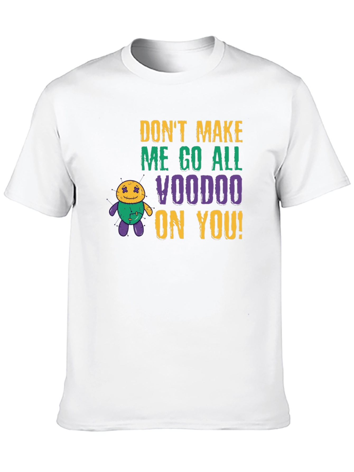 Voodoo Doll Graphic Tee - Black