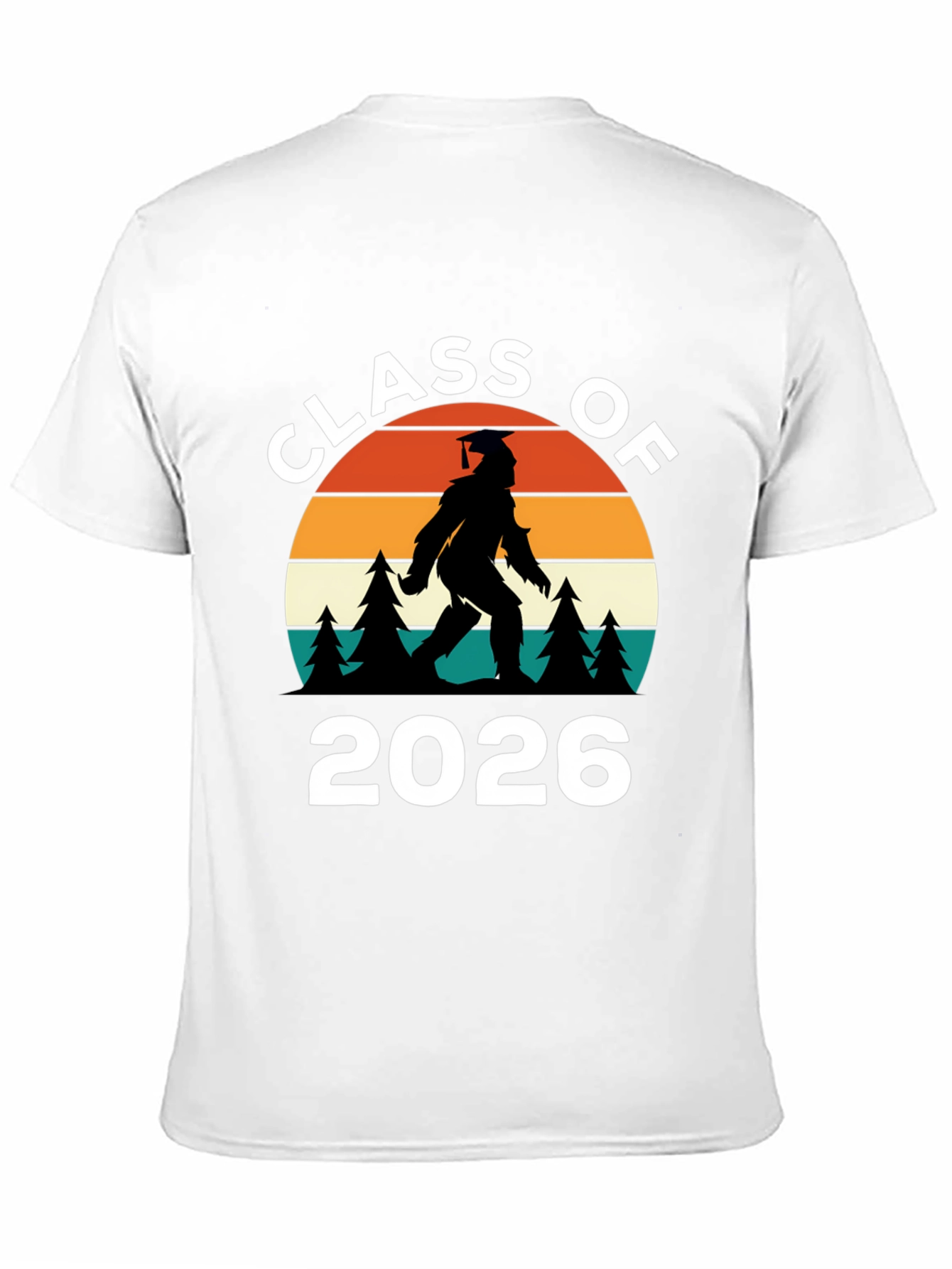 Class of 2026 Bigfoot Graduation T-Shirt
