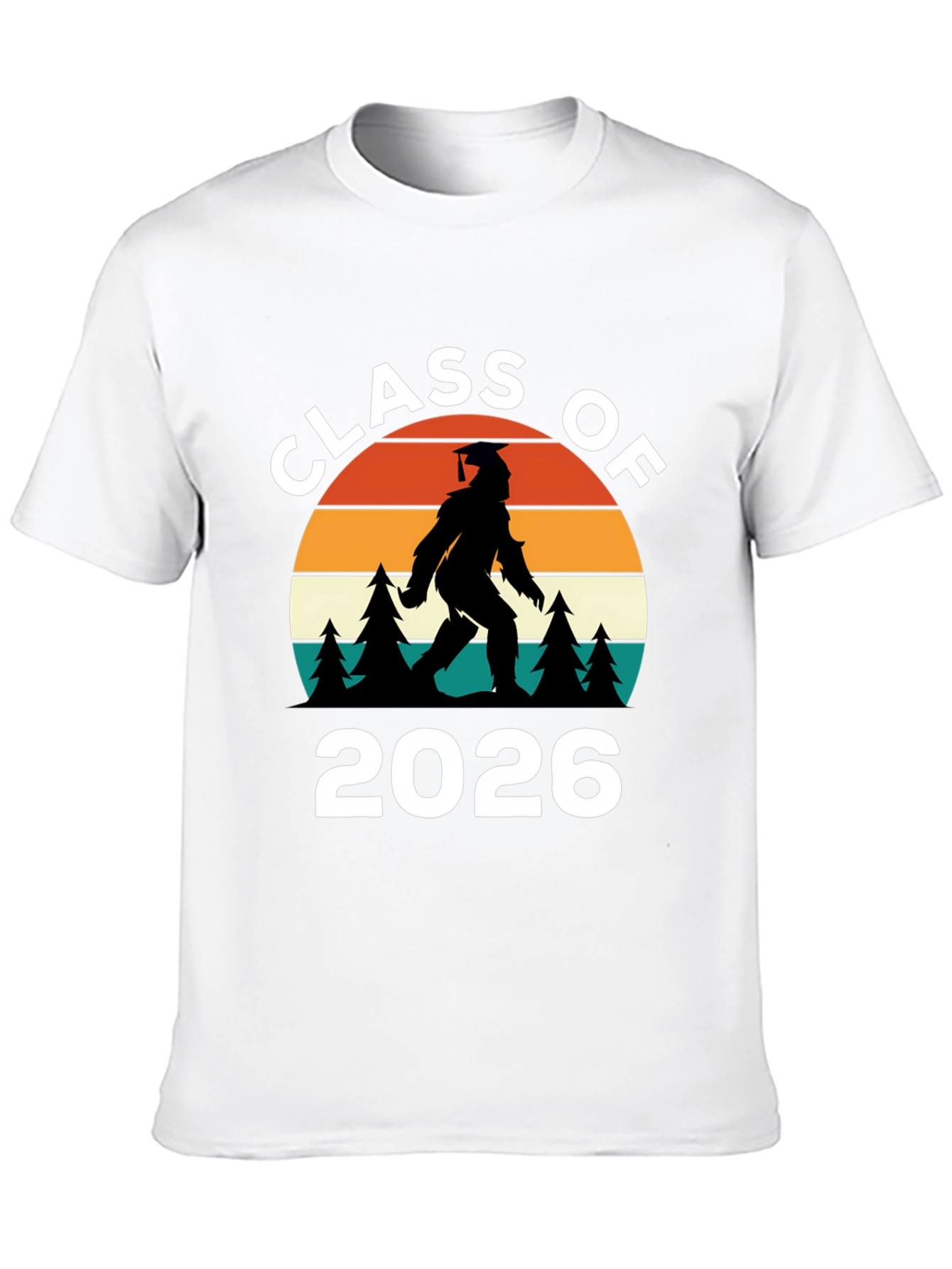 Class of 2026 Bigfoot Graduation T-Shirt